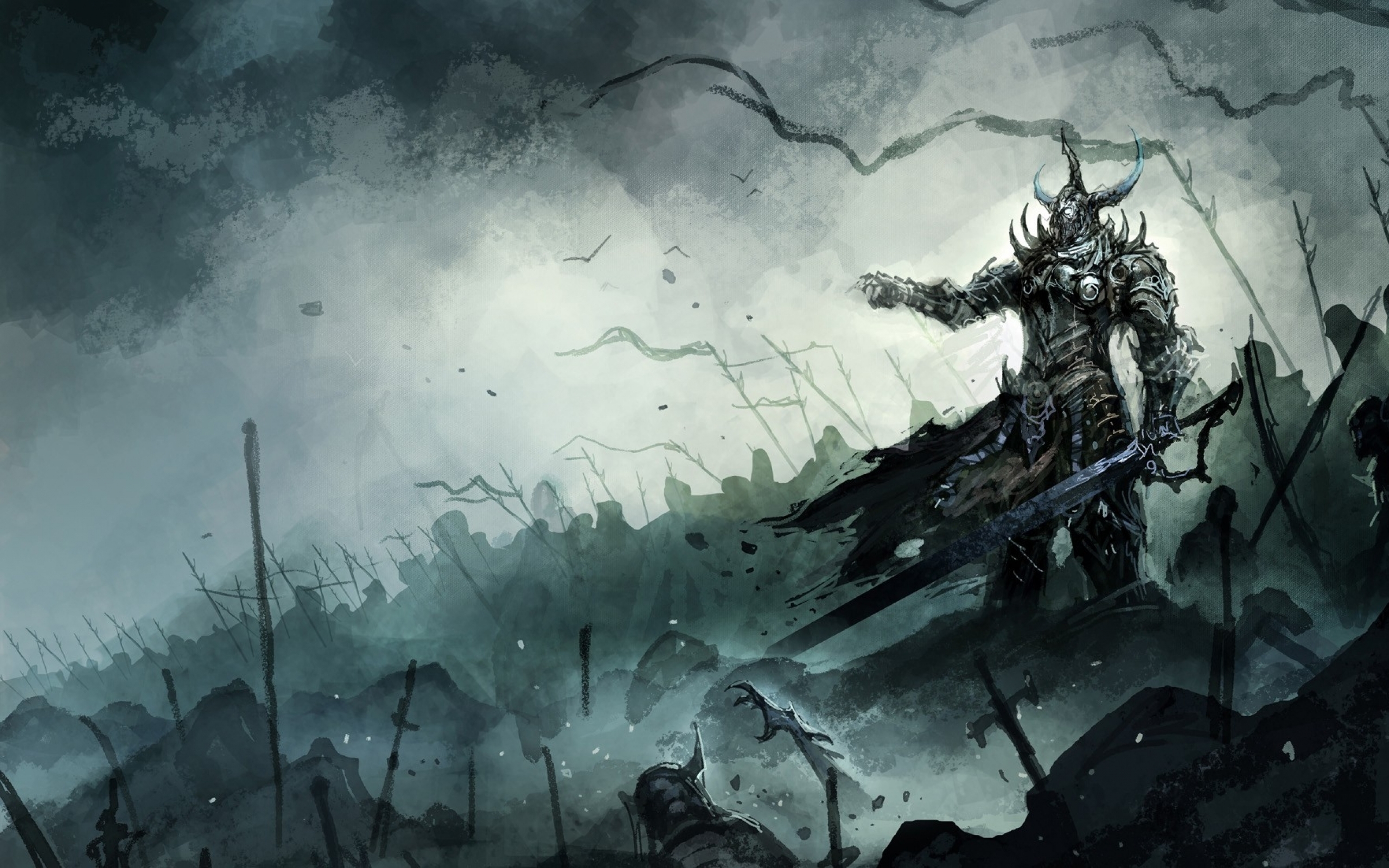 Free download wallpaper Fantasy, Warrior on your PC desktop