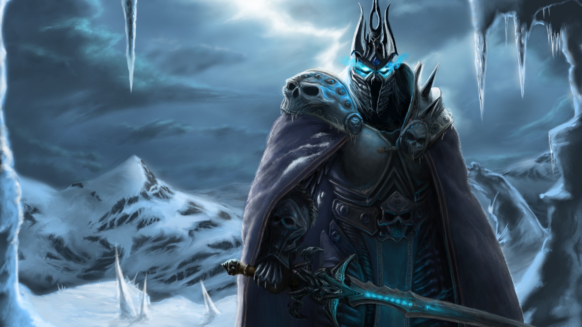 Скачать обои Мир Warcraft: Восстание Короля Лича на телефон бесплатно