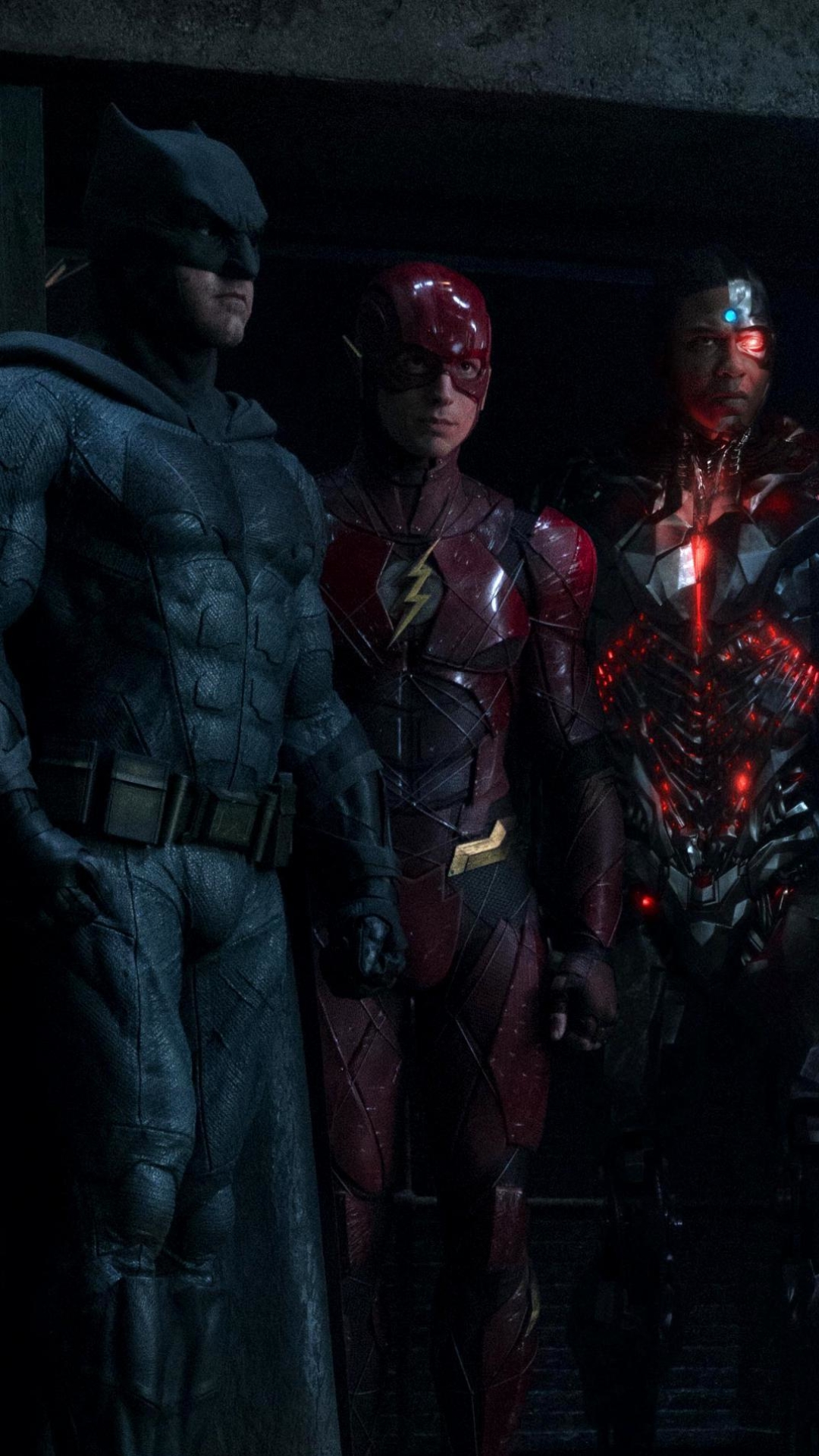 Download mobile wallpaper Batman, Flash, Movie, Wonder Woman, Cyborg (Dc Comics), Justice League for free.