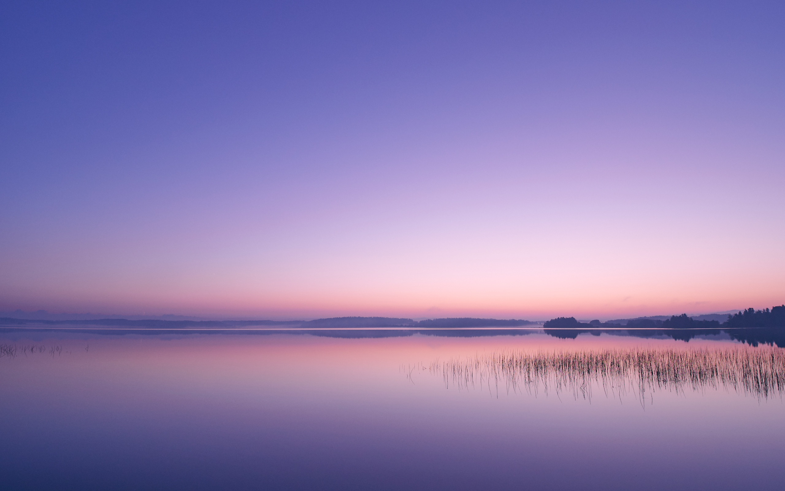 Download mobile wallpaper Sunset, Sky, Lakes, Horizon, Lake, Earth, Evening for free.