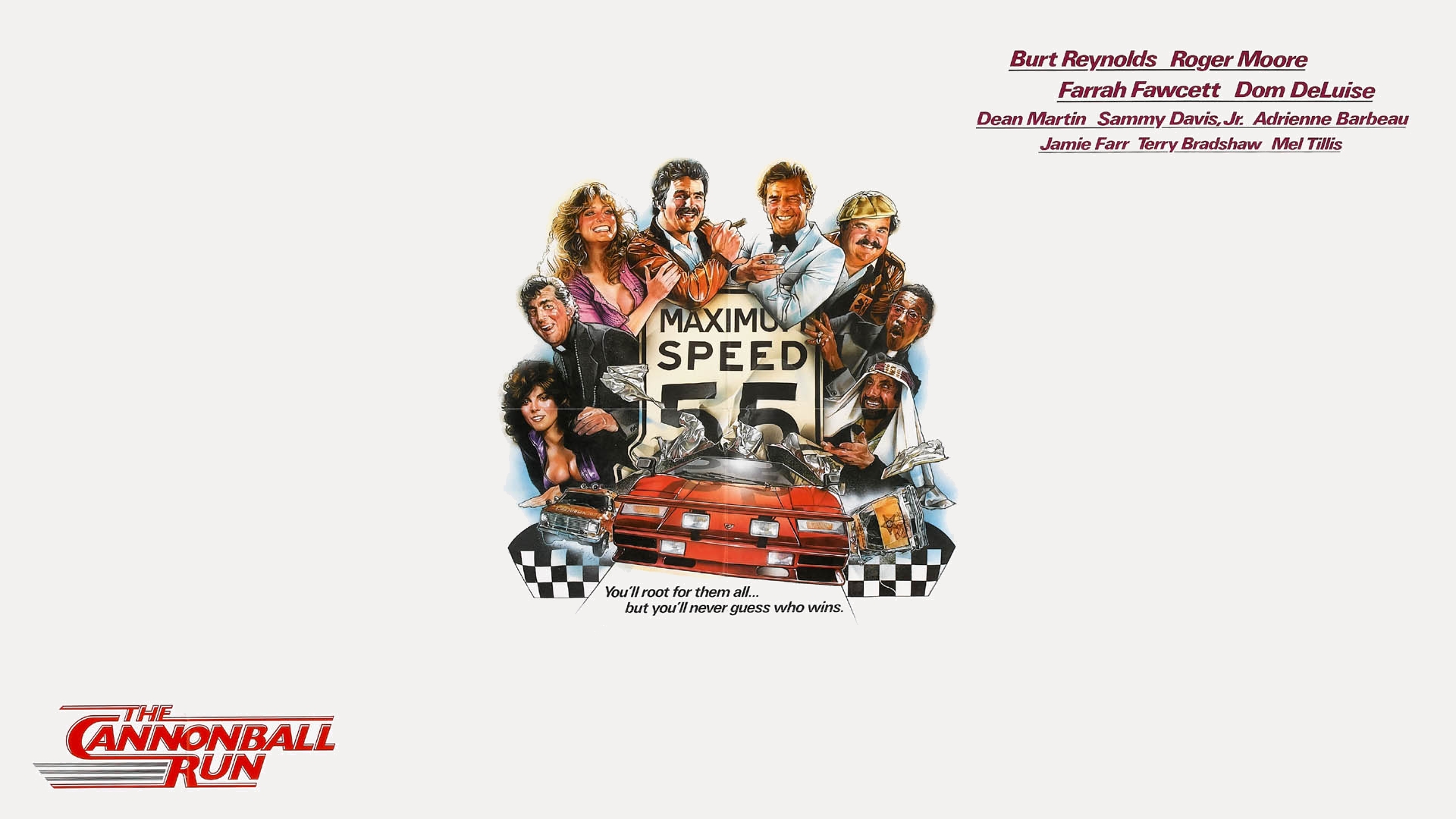 Download mobile wallpaper Movie, The Cannonball Run for free.