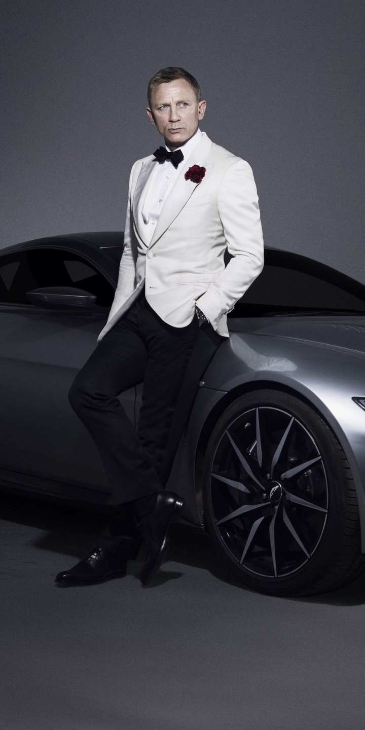 Descarga gratuita de fondo de pantalla para móvil de Aston Martin, Daniel Craig, Celebridades, Enlace De James, 007.
