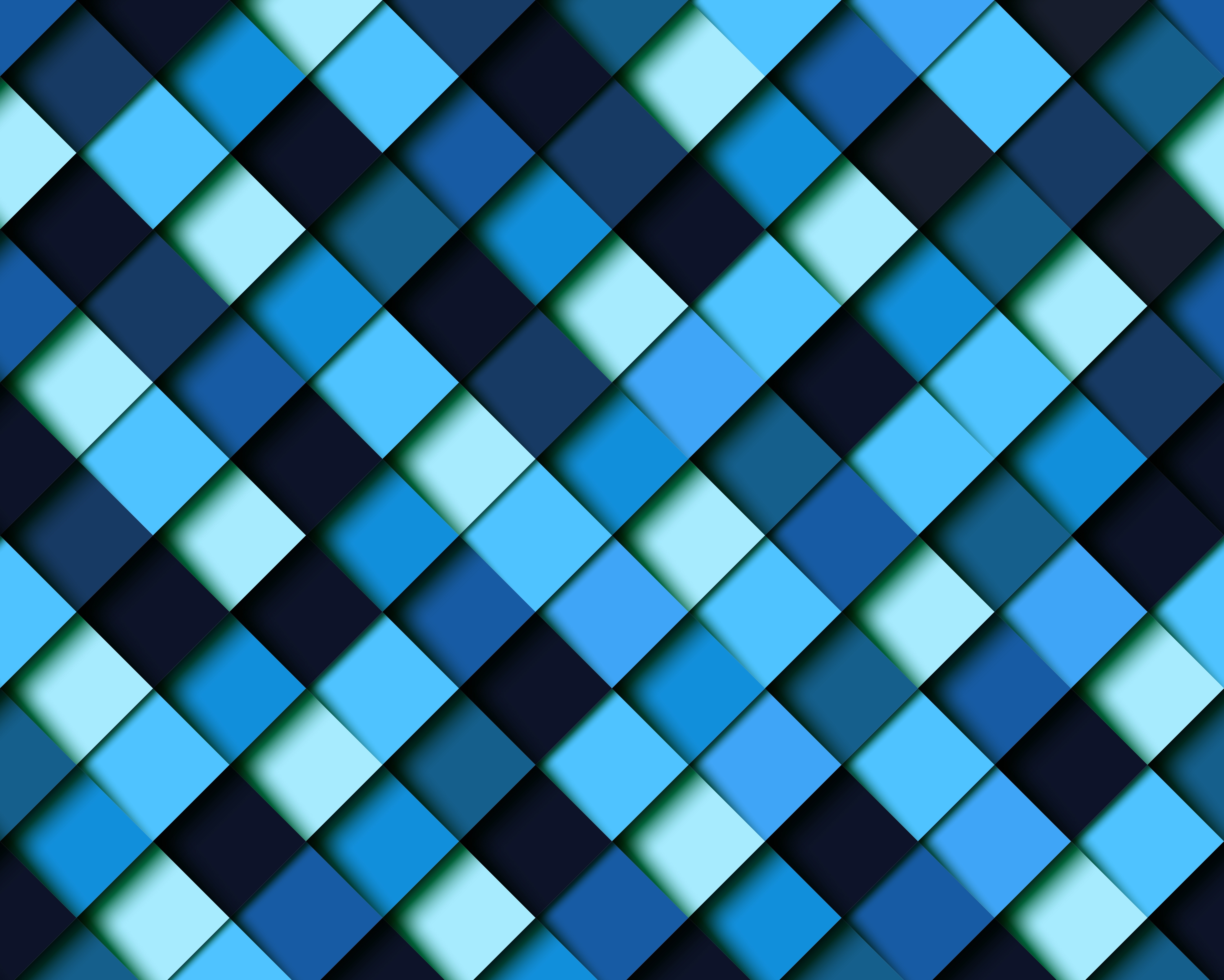 無料モバイル壁紙パターン, 青い, 概要, ジオメトリ, 四角をダウンロードします。