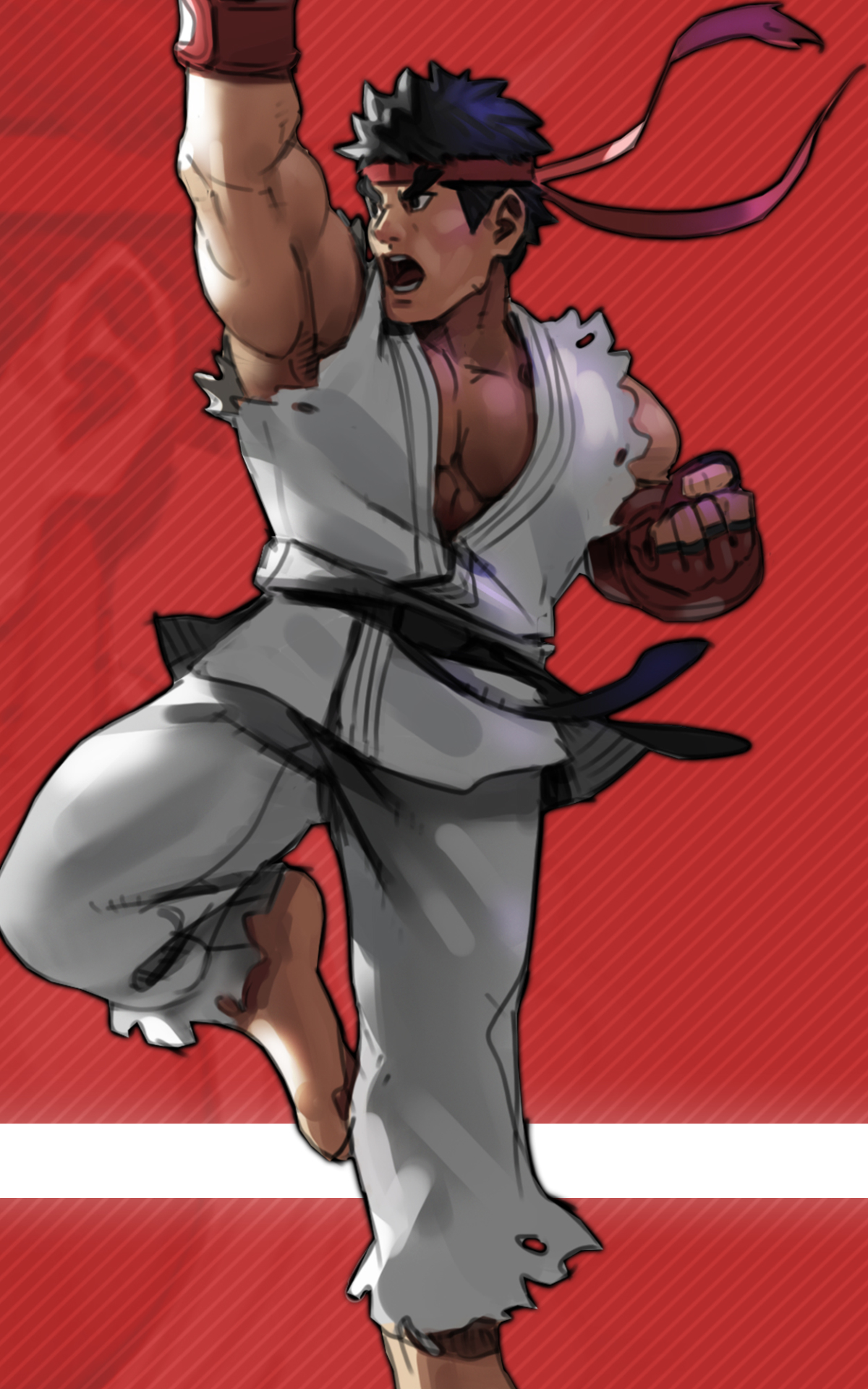 Download mobile wallpaper Video Game, Ryu (Street Fighter), Super Smash Bros, Super Smash Bros Ultimate for free.