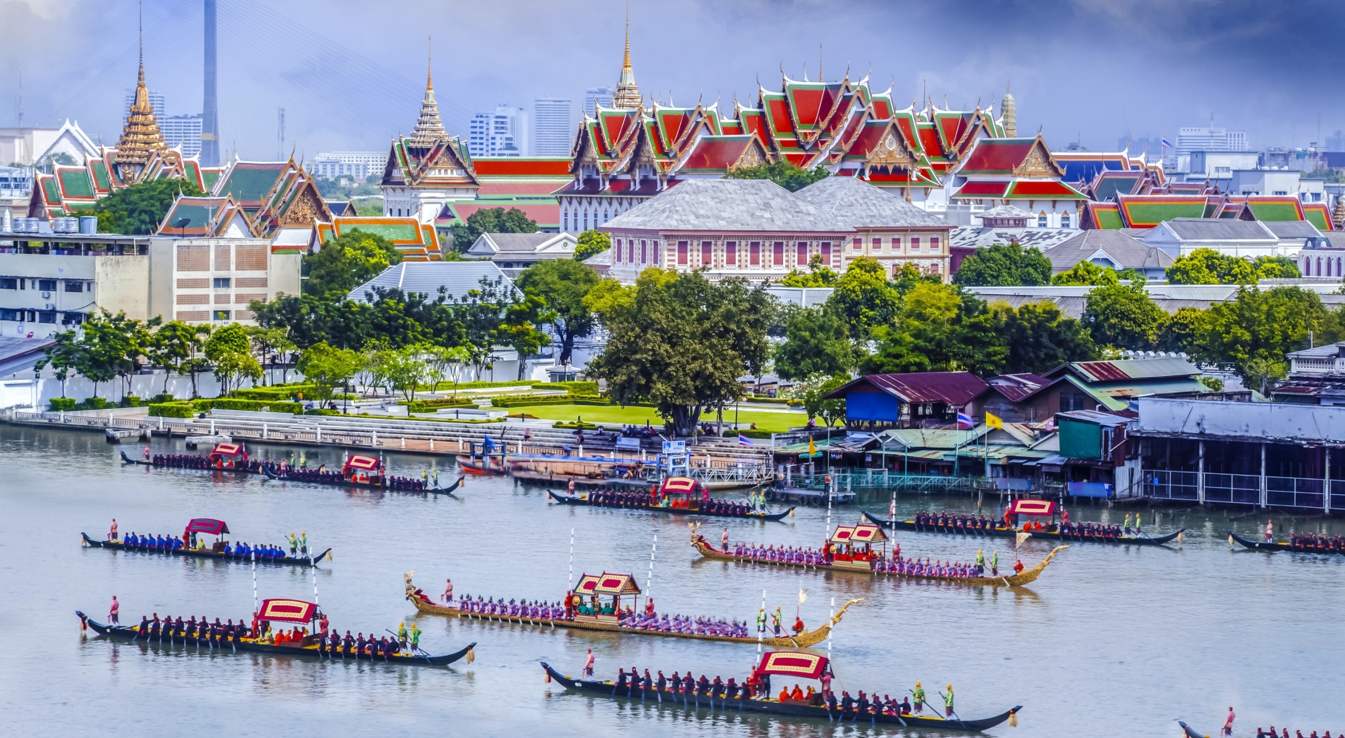 341597 Hintergrundbild herunterladen menschengemacht, großer palast, bangkok, thailand, paläste - Bildschirmschoner und Bilder kostenlos