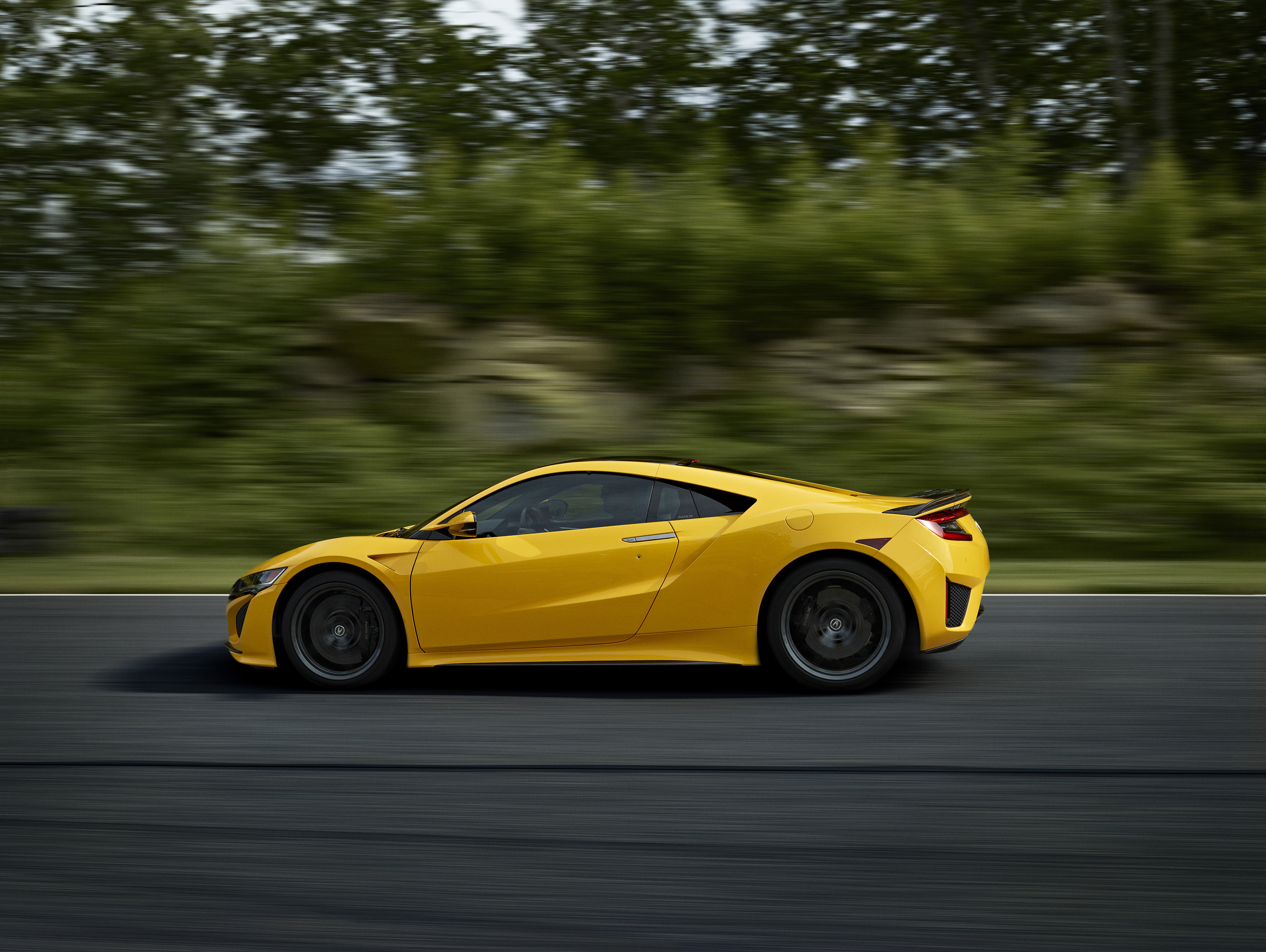 Download mobile wallpaper Acura, Car, Supercar, Vehicles, Yellow Car, Acura Nsx for free.