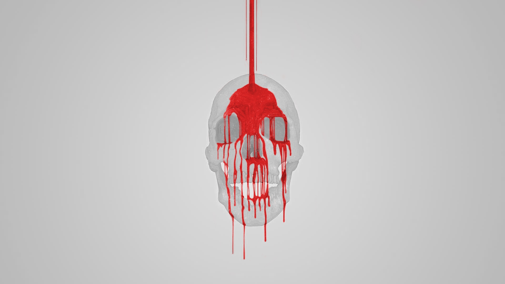 Free download wallpaper Dark, Skull on your PC desktop