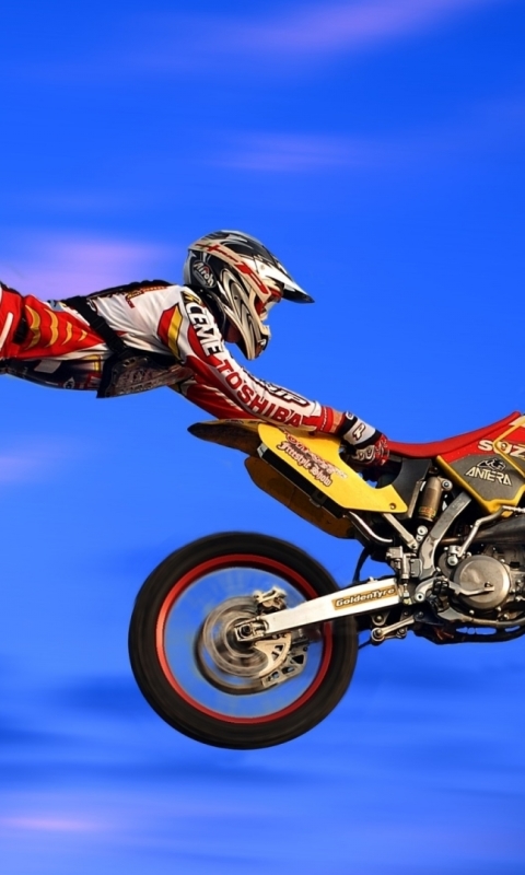 Download mobile wallpaper Sports, Motocross, Motorcycle for free.