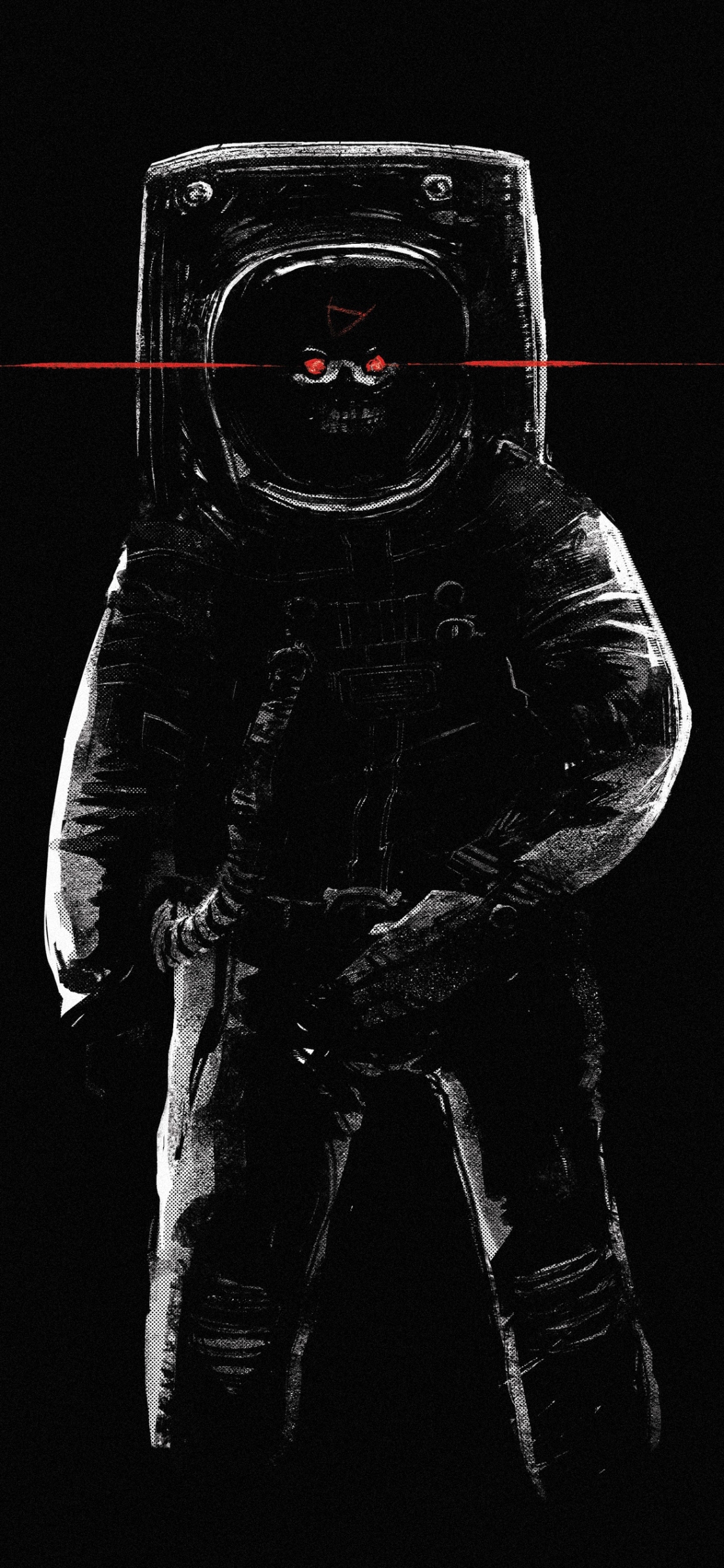 Download mobile wallpaper Dark, Sci Fi, Astronaut for free.