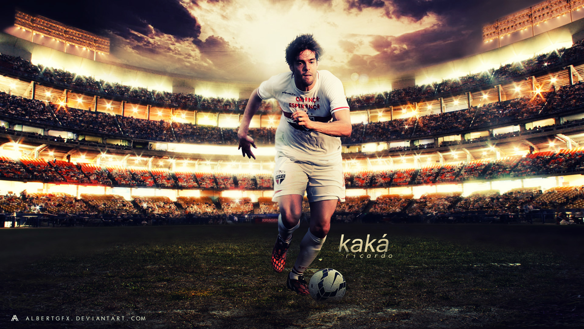 Download mobile wallpaper Sports, Soccer, Kaká, São Paulo Fc for free.