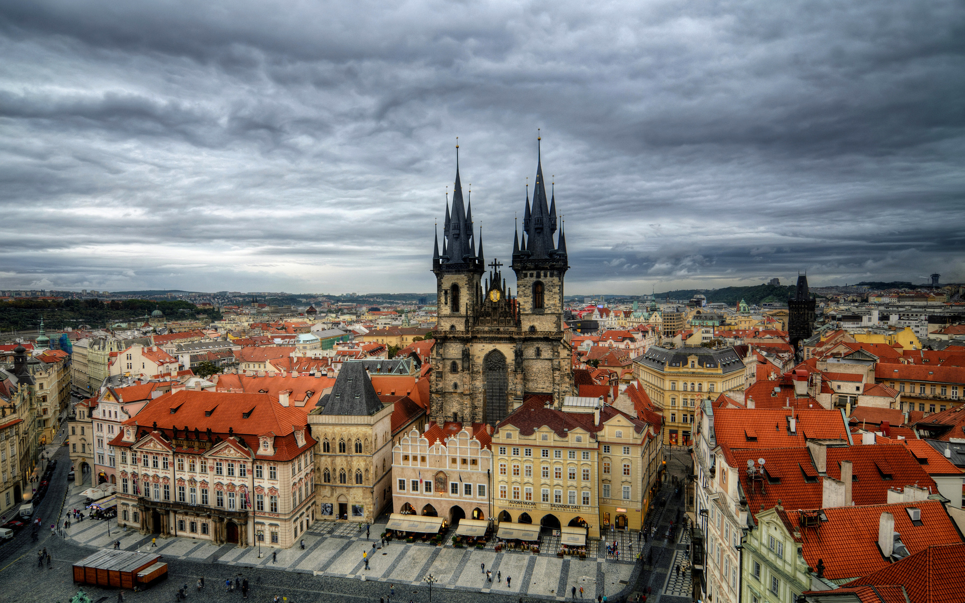 Laden Sie das Städte, Architektur, Gebäude, Farben, Stadtbild, Prag, Tschechien, Menschengemacht, Großstadt-Bild kostenlos auf Ihren PC-Desktop herunter