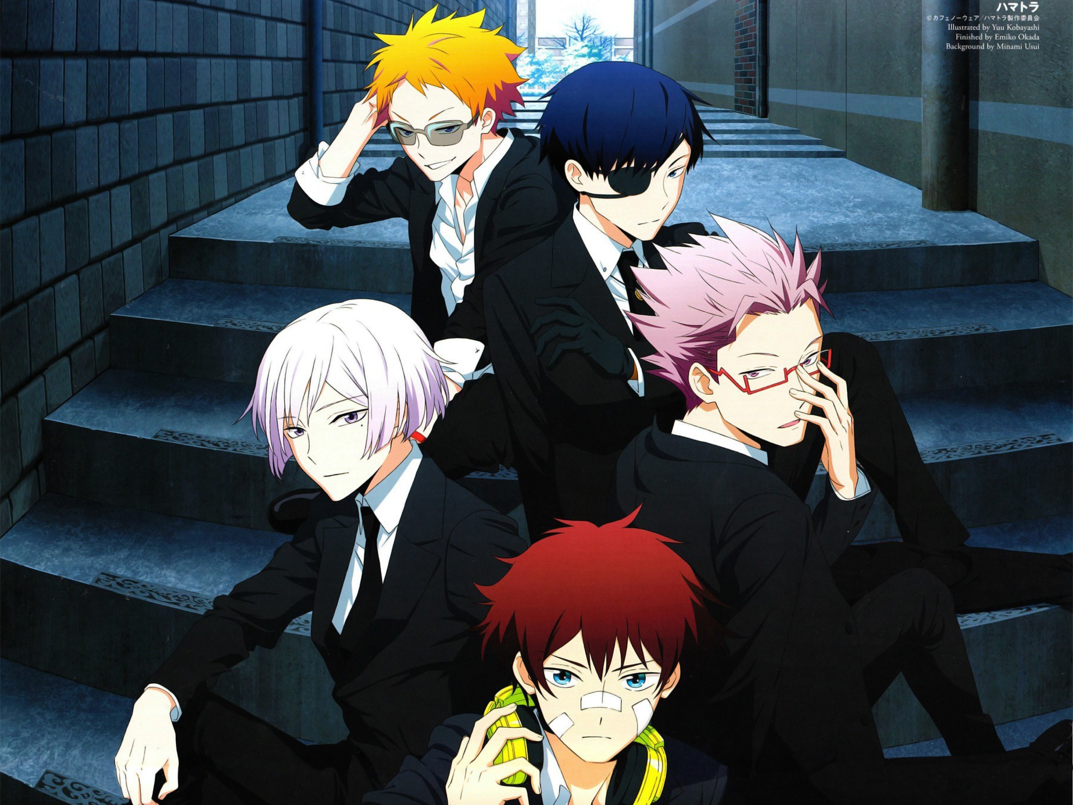 917850 baixar papel de parede anime, re:hamatora - protetores de tela e imagens gratuitamente