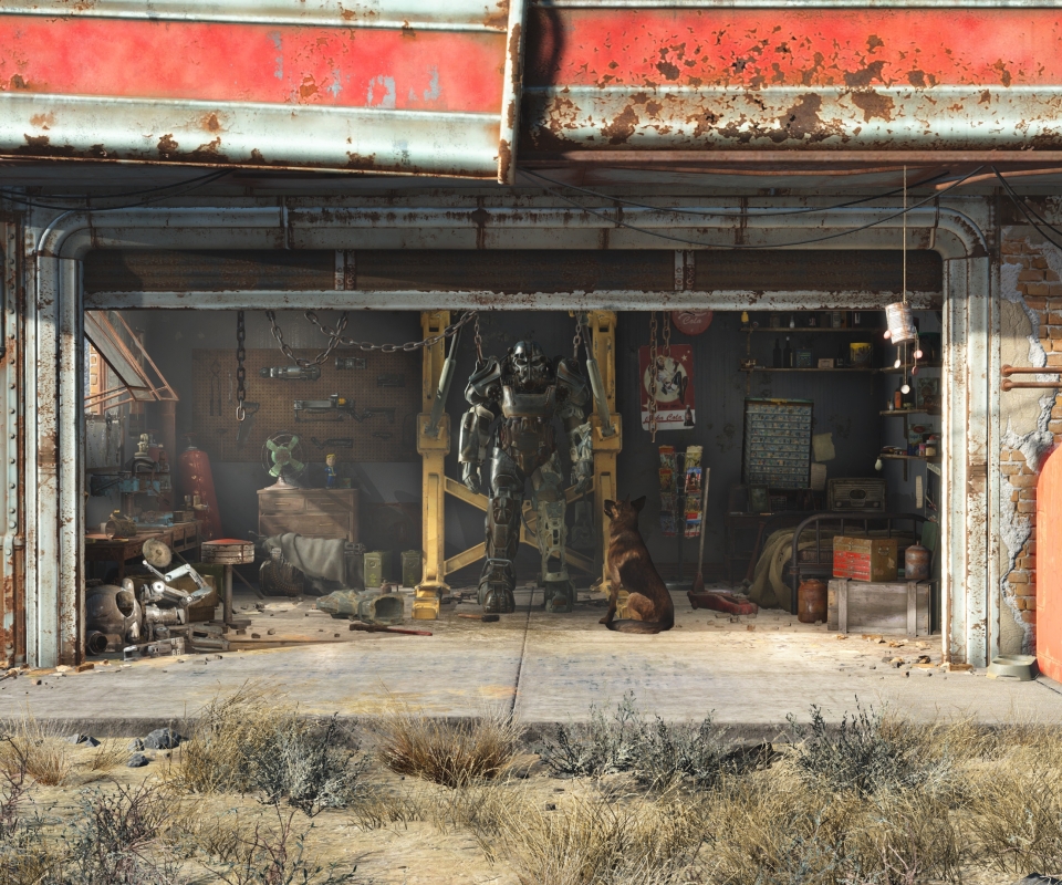 Скачати мобільні шпалери Fallout, Відеогра, Fallout 4 безкоштовно.