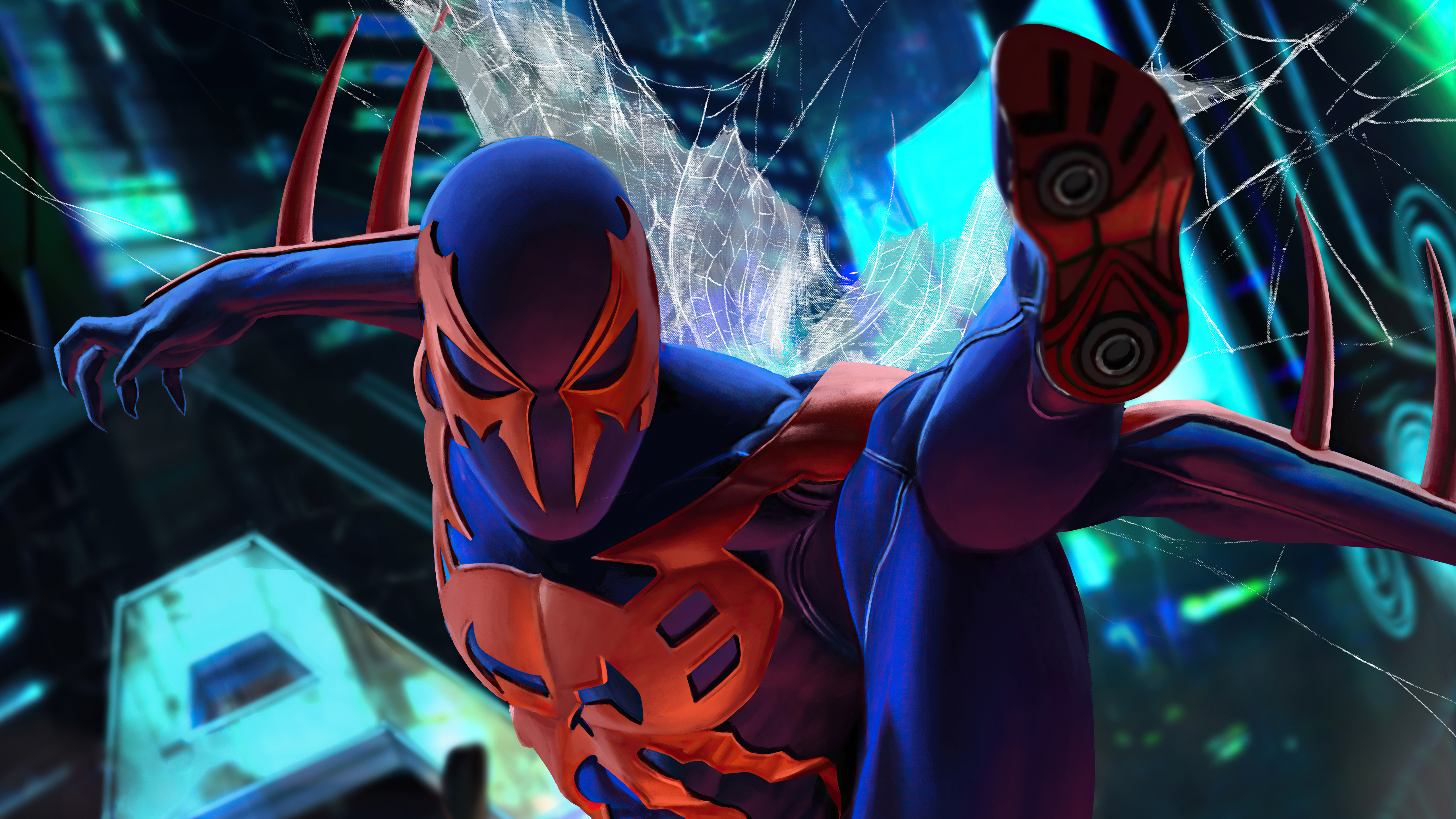 Descarga gratuita de fondo de pantalla para móvil de Historietas, Spider Man, Hombre Araña 2099.