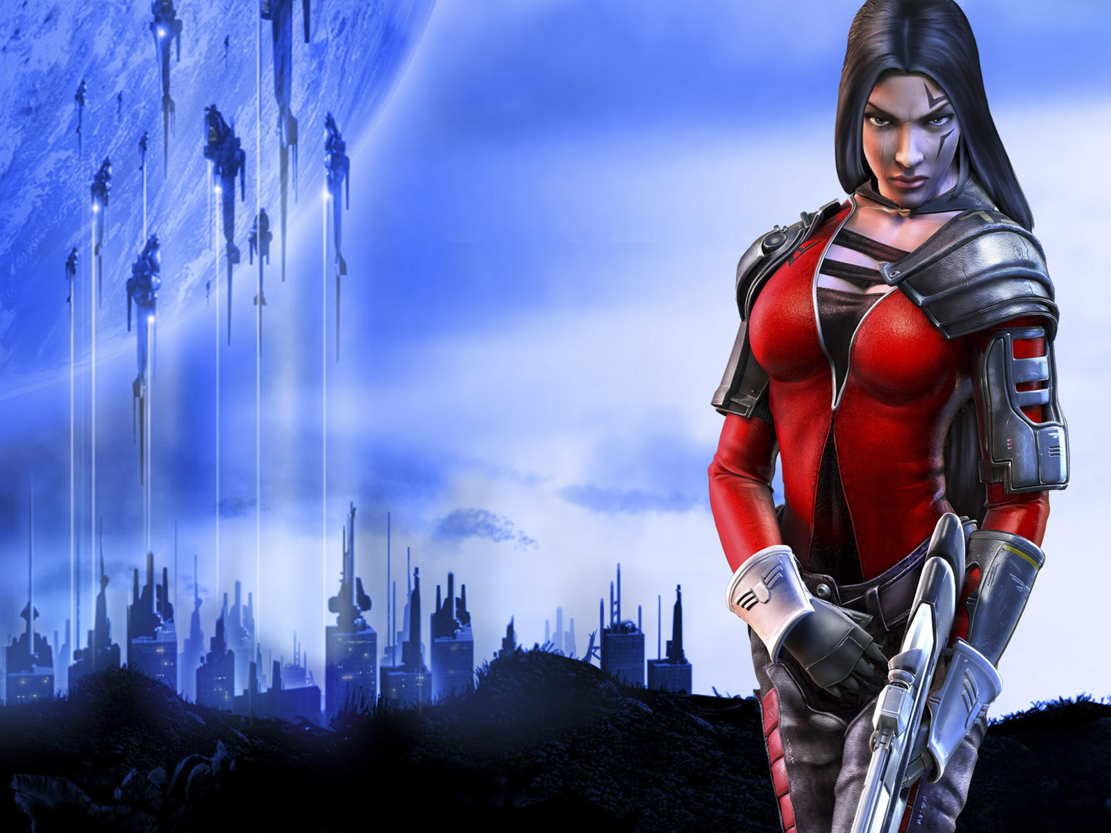 Free download wallpaper Sci Fi, Women Warrior on your PC desktop