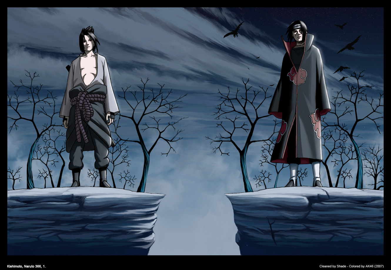 168535 descargar fondo de pantalla itachi uchiha, naruto, animado, sasuke uchiha: protectores de pantalla e imágenes gratis