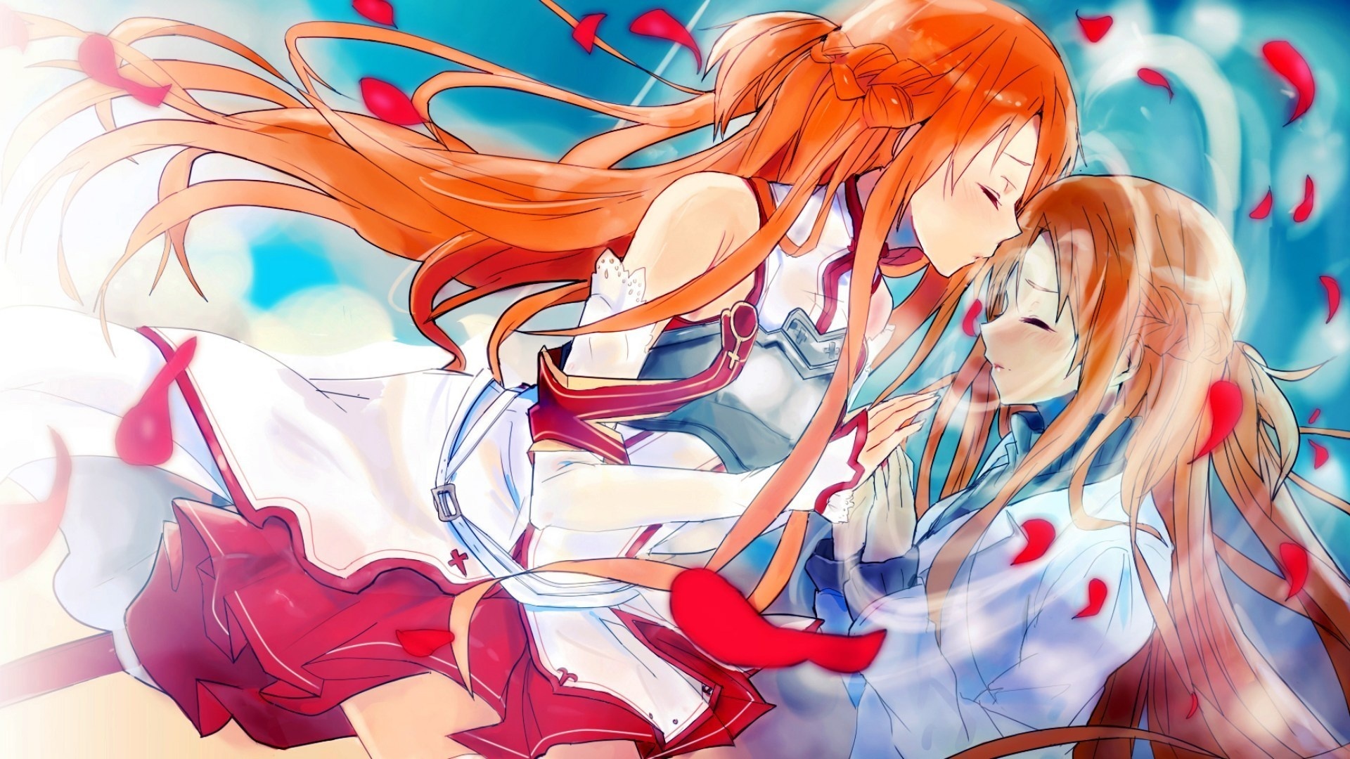 Handy-Wallpaper Sword Art Online, Asuna Yuuki, Animes kostenlos herunterladen.