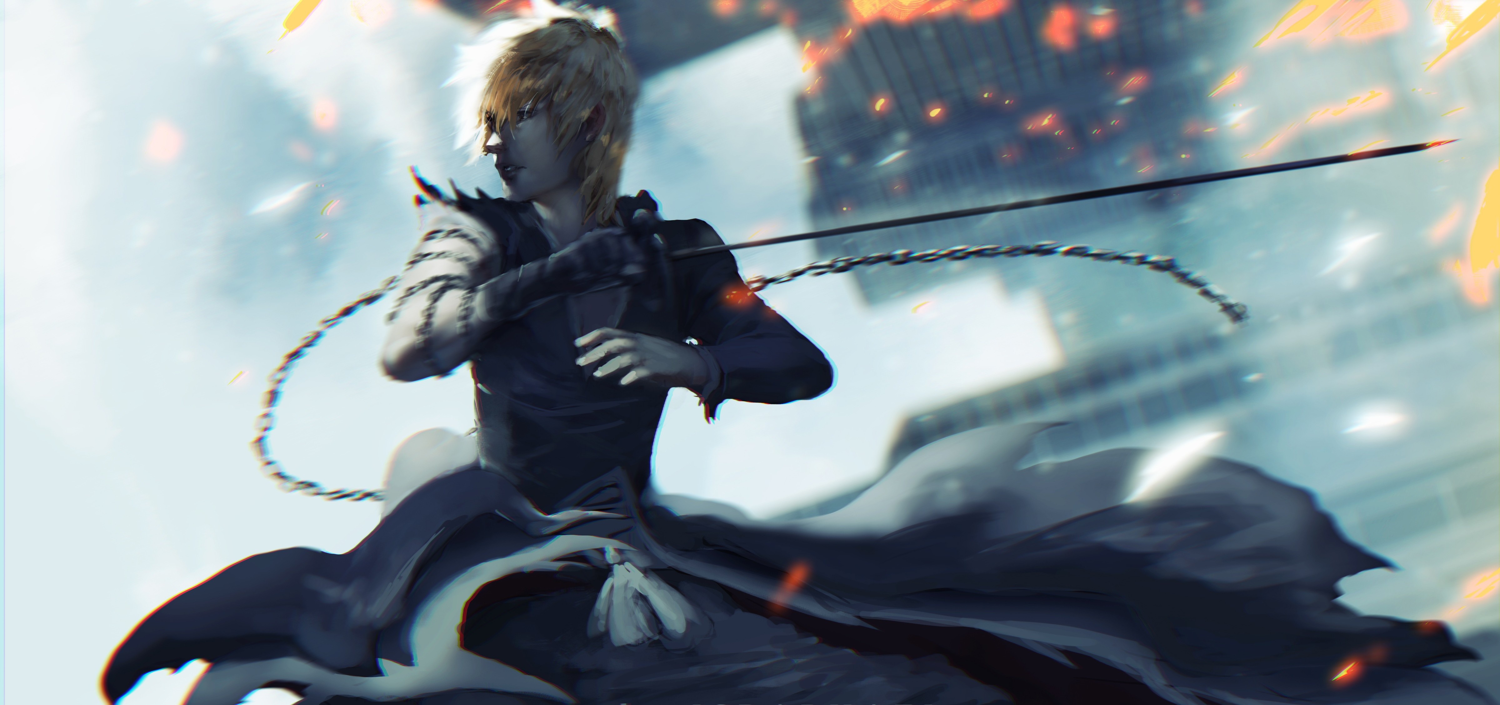 Handy-Wallpaper Bleach, Animes, Ichigo Kurosaki kostenlos herunterladen.