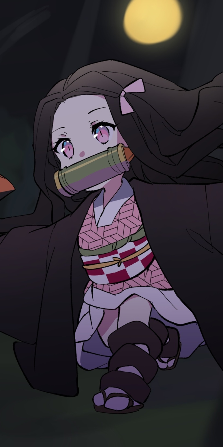 Descarga gratuita de fondo de pantalla para móvil de Animado, Nezuko Kamado, Demon Slayer: Kimetsu No Yaiba.