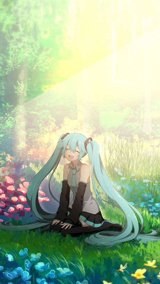 Handy-Wallpaper Vocaloid, Hatsune Miku, Animes kostenlos herunterladen.