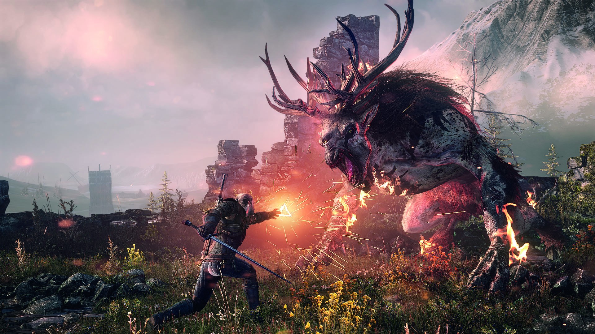 Laden Sie das Computerspiele, Der Hexer, The Witcher 3: Wild Hunt-Bild kostenlos auf Ihren PC-Desktop herunter