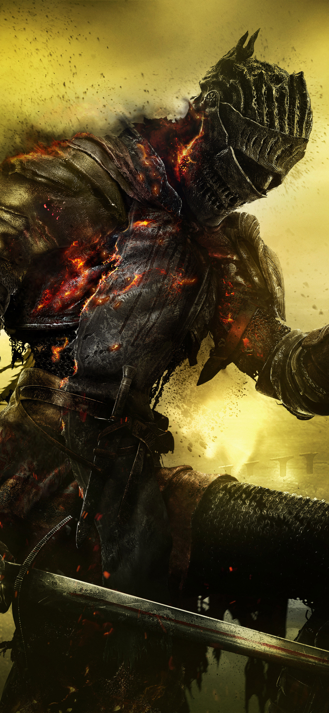 Download mobile wallpaper Warrior, Video Game, Dark Souls, Dark Souls Iii, Soul Of Cinder for free.