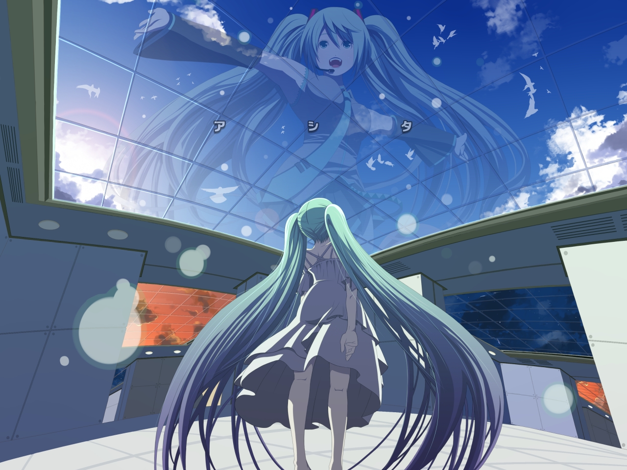 Handy-Wallpaper Vocaloid, Hatsune Miku, Animes kostenlos herunterladen.