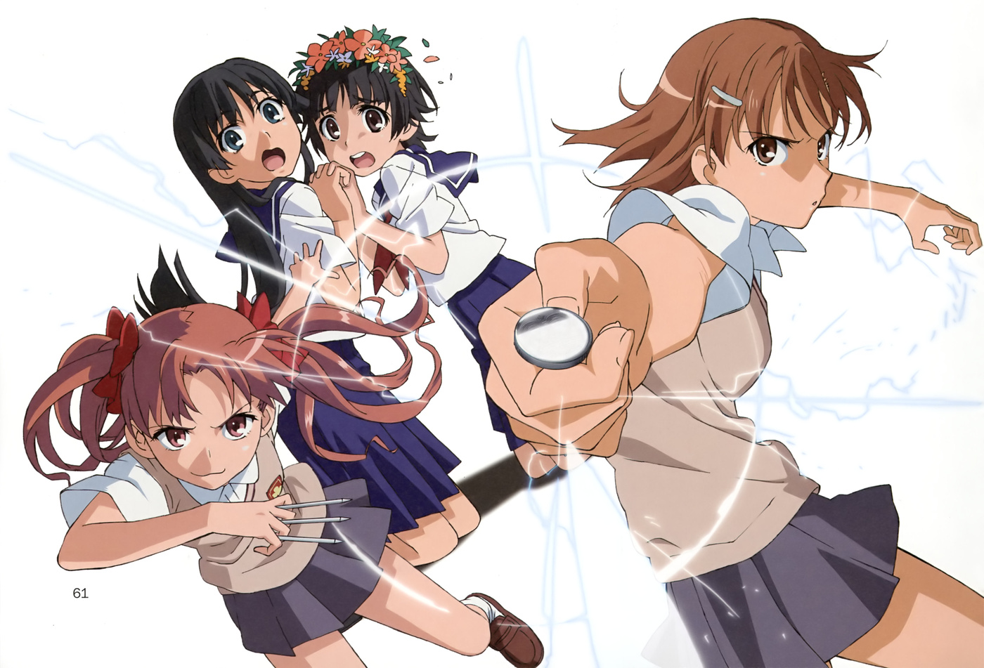 Free download wallpaper Anime, Cute, A Certain Scientific Railgun, A Certain Magical Index on your PC desktop