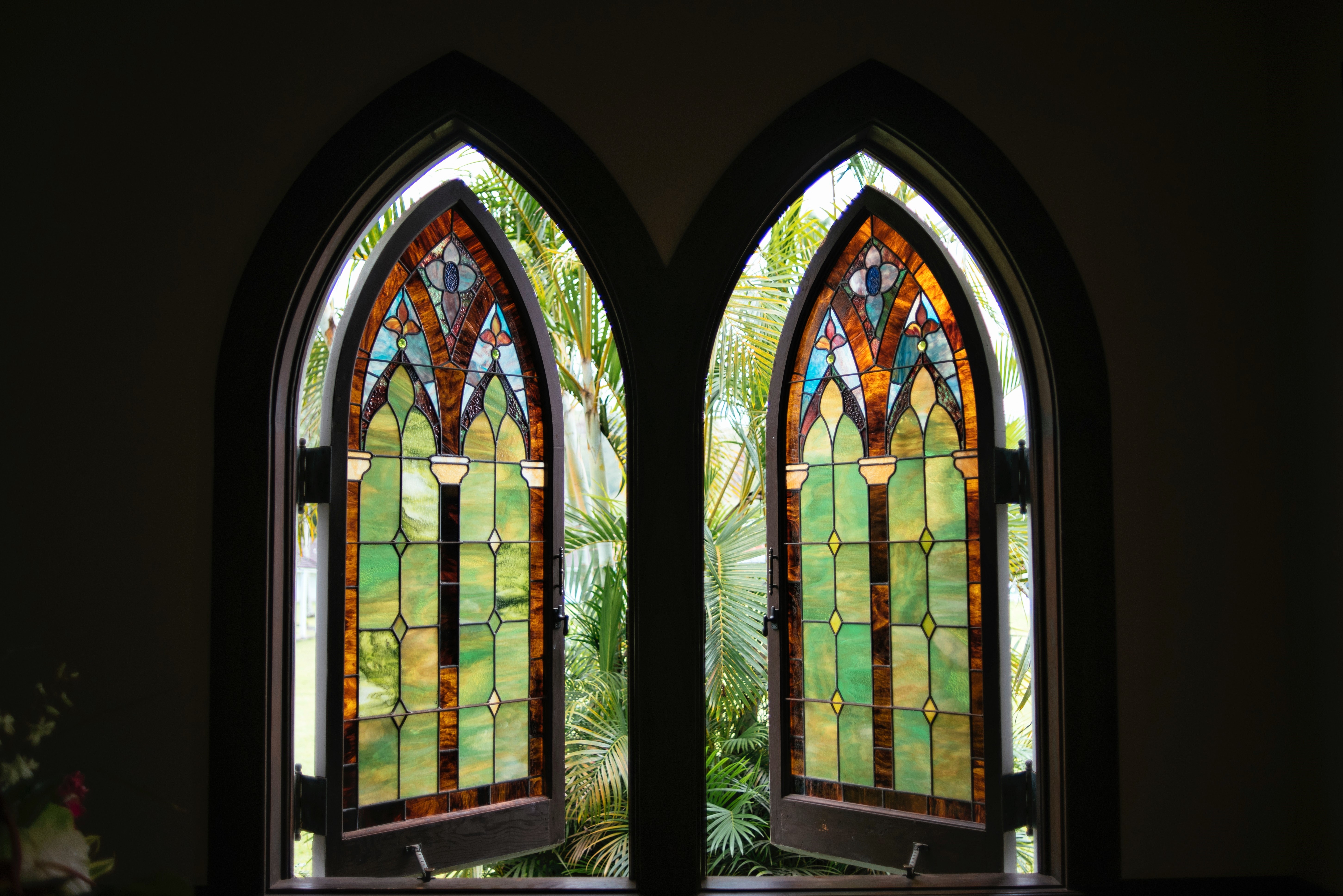 Download mobile wallpaper Window, Church, Photography, Stained Glass for free.