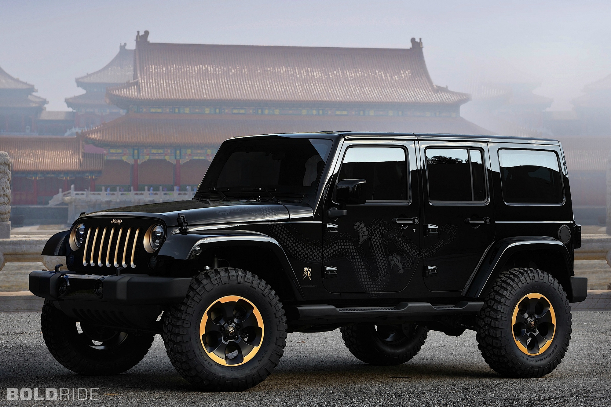 Download mobile wallpaper Jeep Wrangler, Vehicles, Jeep Wrangler Dragon for free.