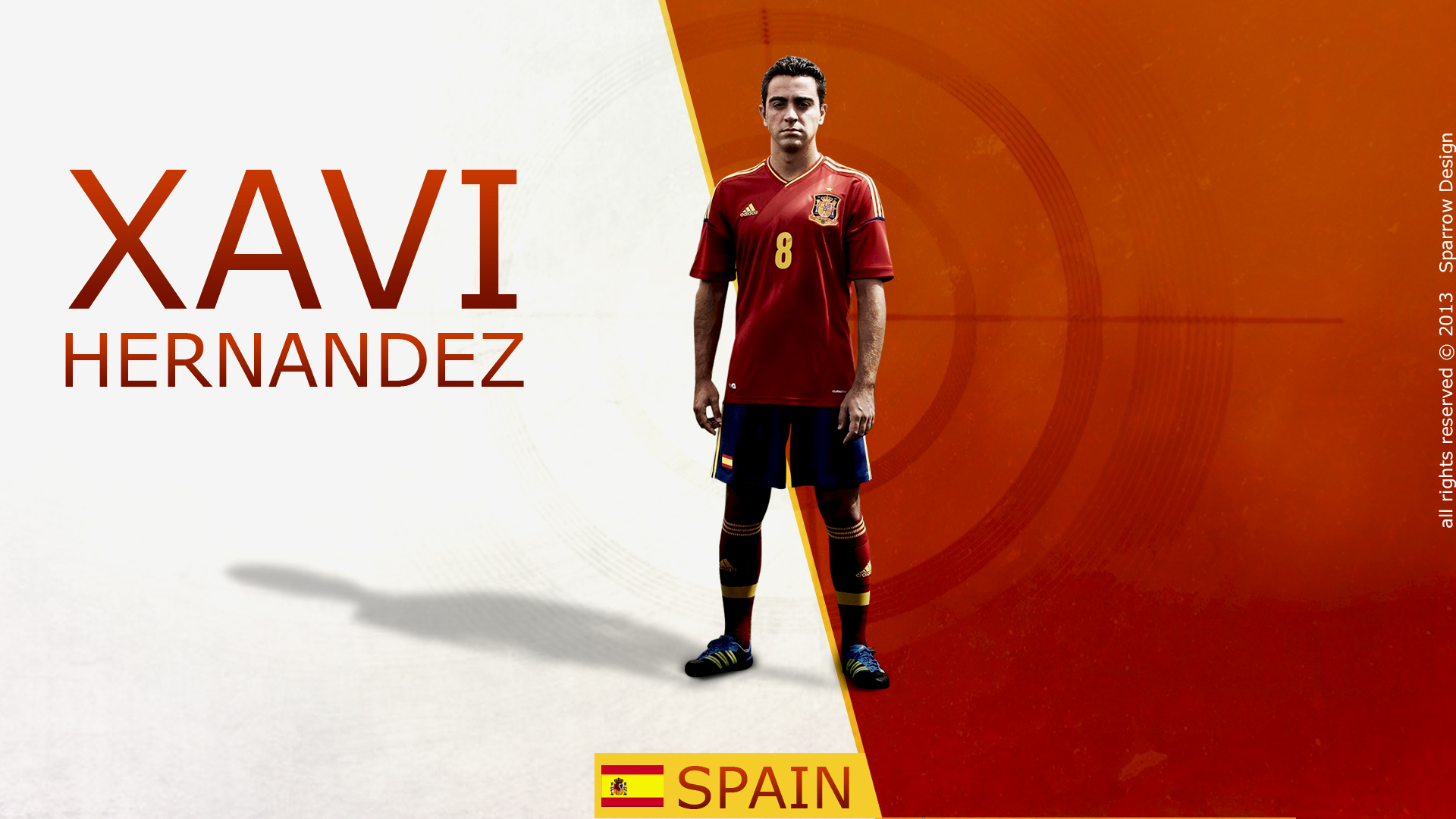 Download mobile wallpaper Sports, Soccer, Spain National Football Team, Xavi for free.