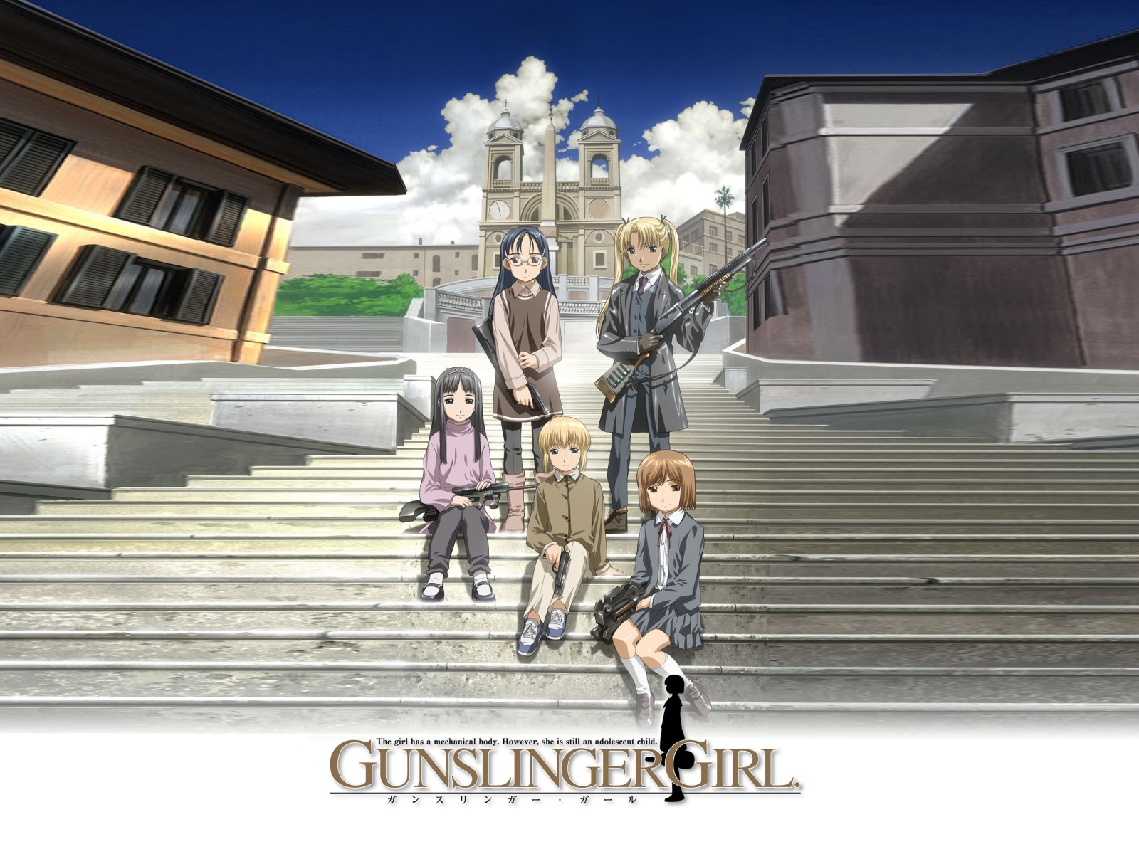 234843 Hintergrundbild herunterladen animes, gunslinger girl - Bildschirmschoner und Bilder kostenlos