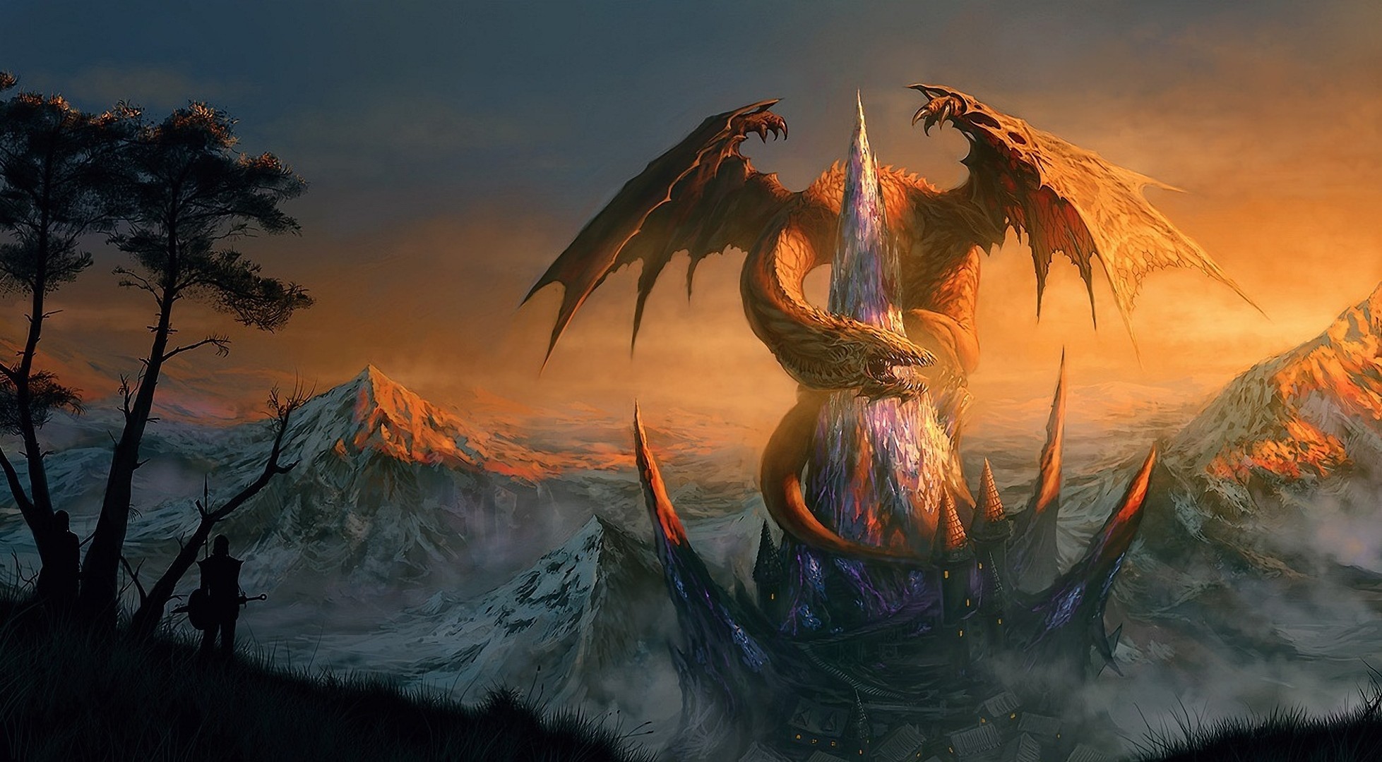 Download mobile wallpaper Fantasy, Dragon for free.