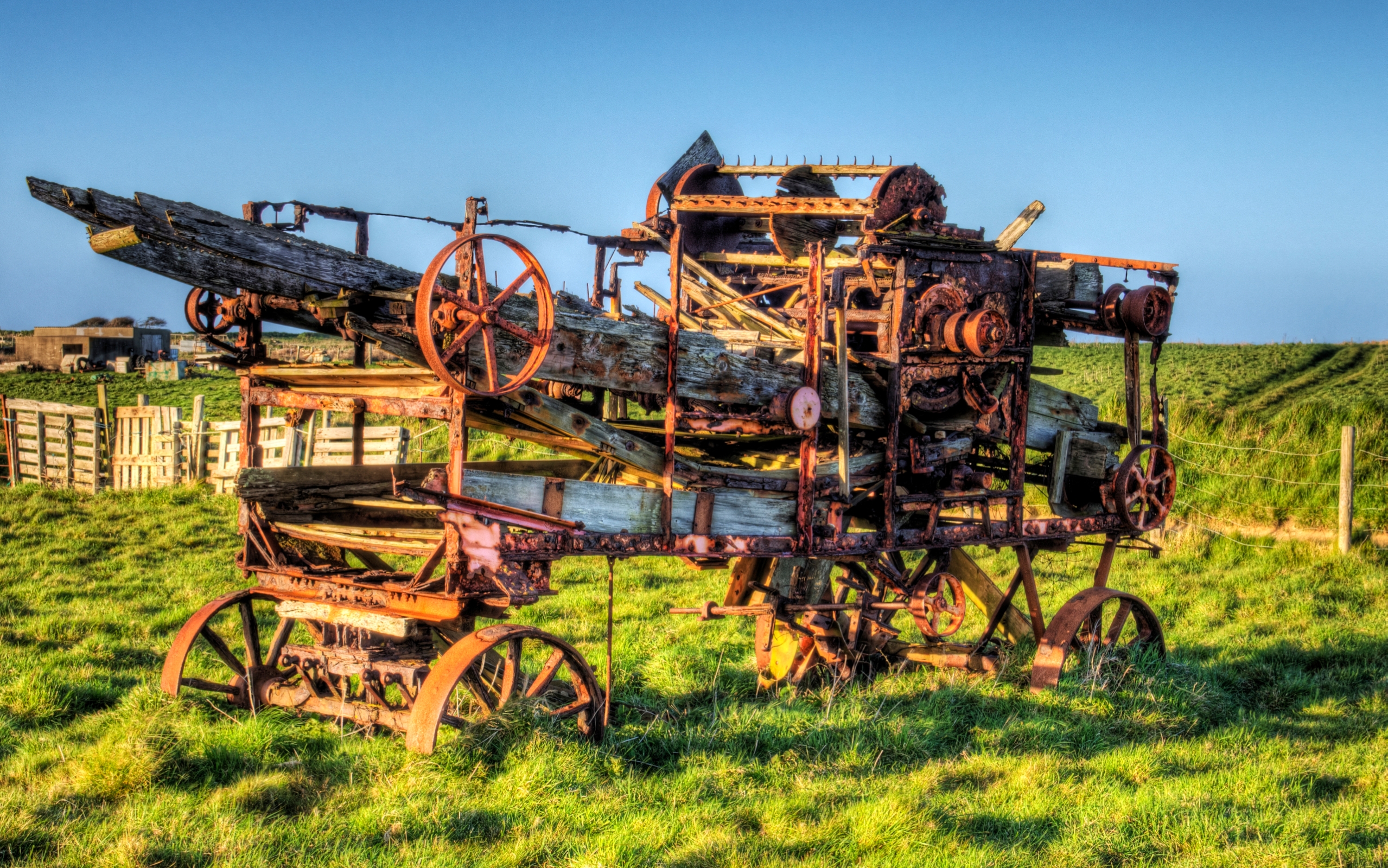 Laden Sie Landwirtschaftsmaschinen HD-Desktop-Hintergründe herunter