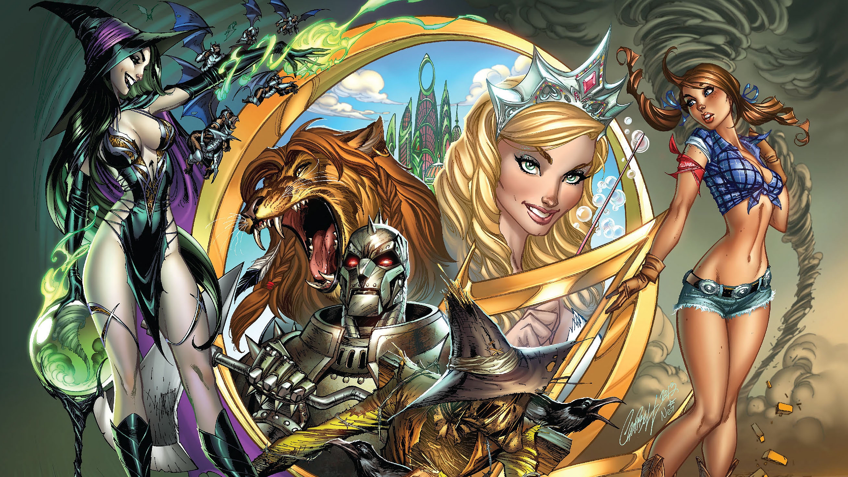 comics, grimm fairy tales: oz