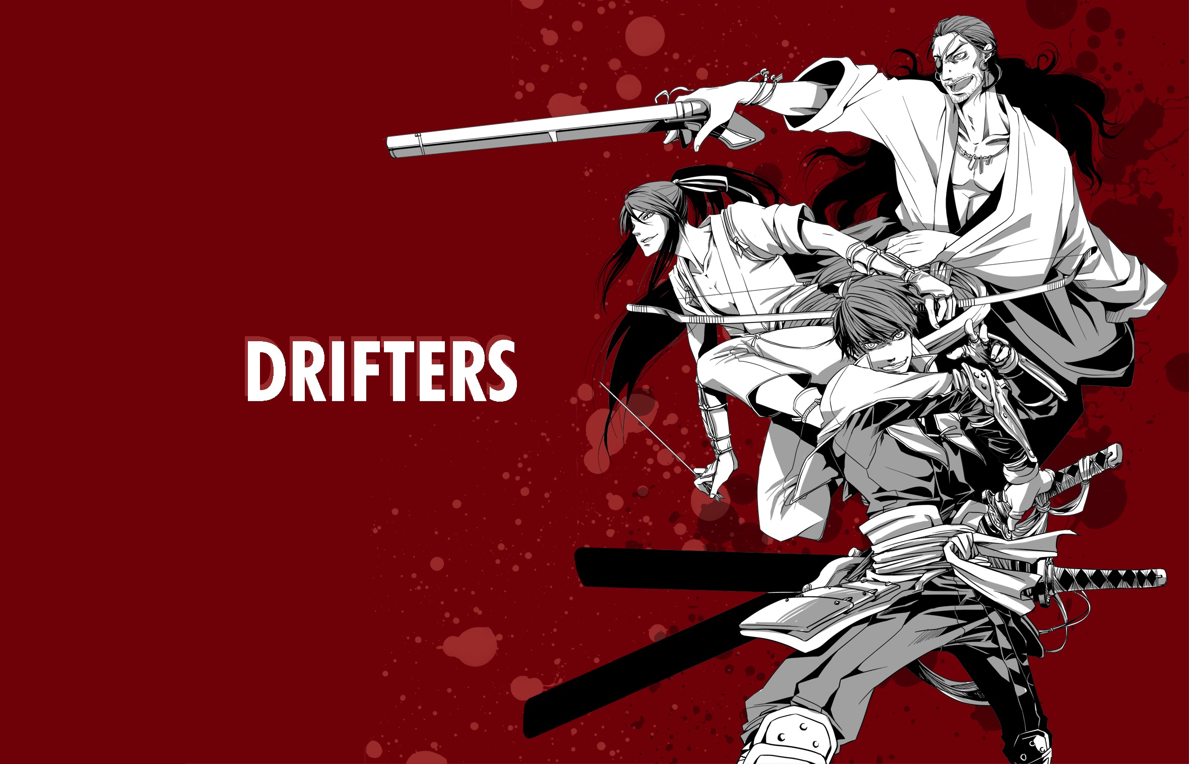 Free download wallpaper Anime, Drifters on your PC desktop