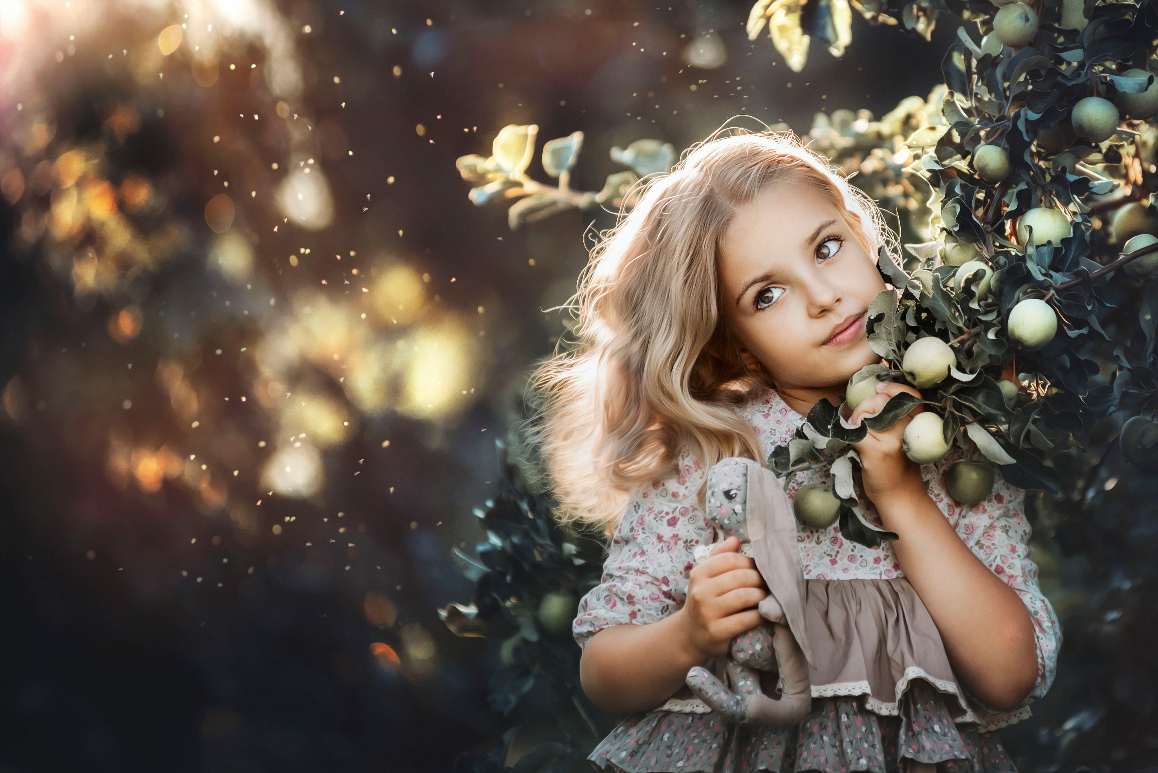 Download mobile wallpaper Child, Blonde, Photography, Little Girl for free.