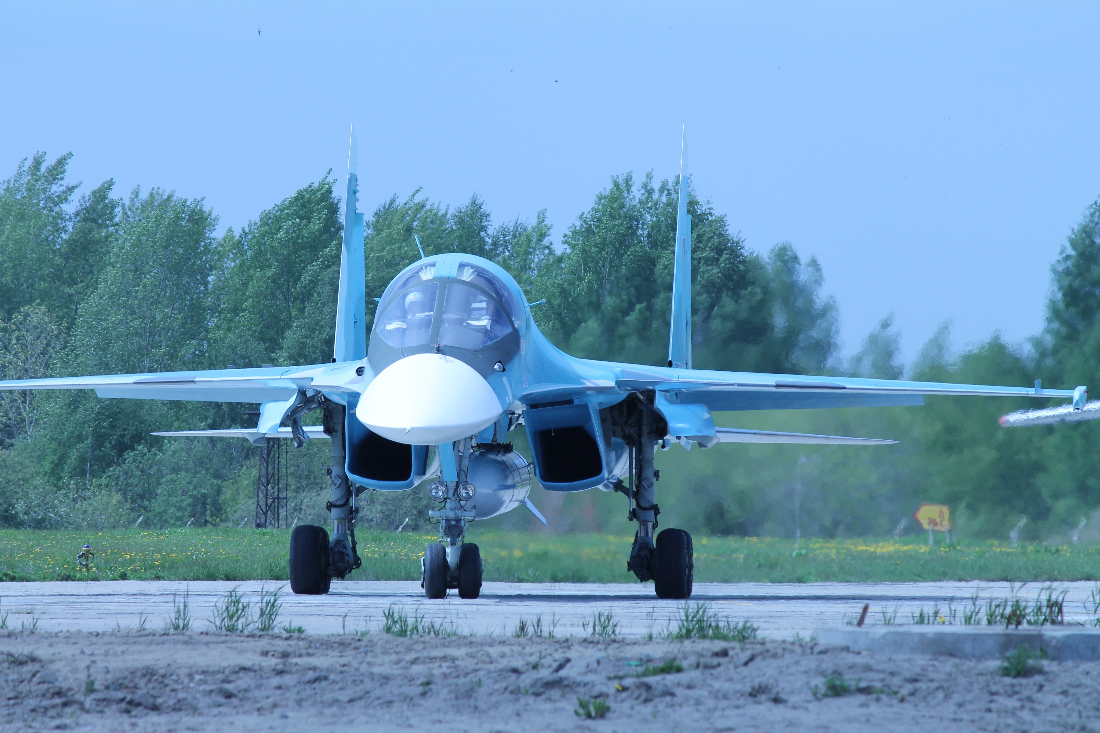 military, sukhoi su 34, aircraft, jet fighter, warplane, jet fighters