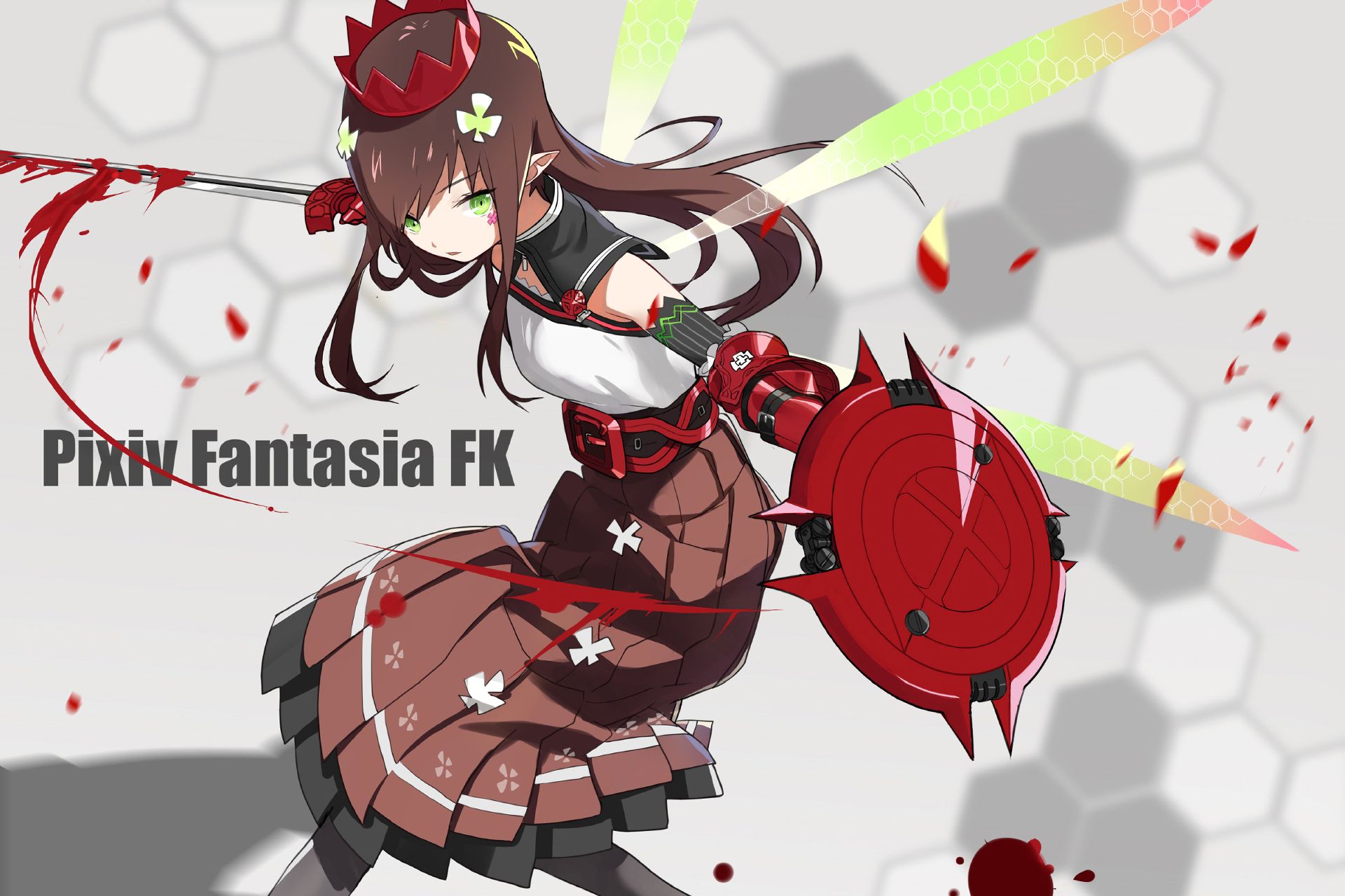 Free download wallpaper Anime, Pixiv Fantasia Fallen Kings on your PC desktop