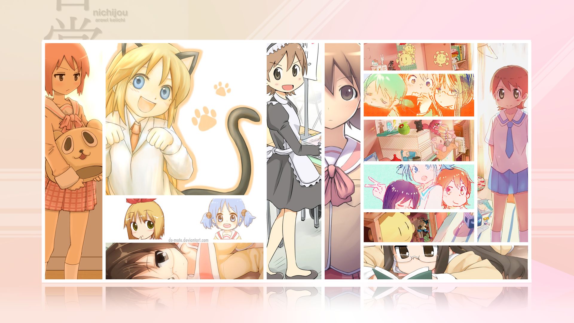 Free download wallpaper Anime, Nichijō on your PC desktop