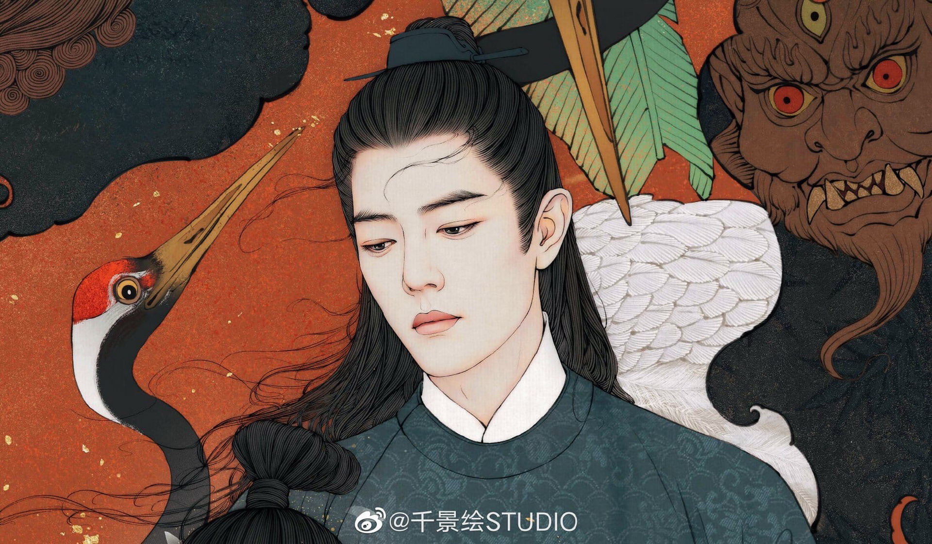 Download mobile wallpaper Celebrity, Xiao Zhan for free.