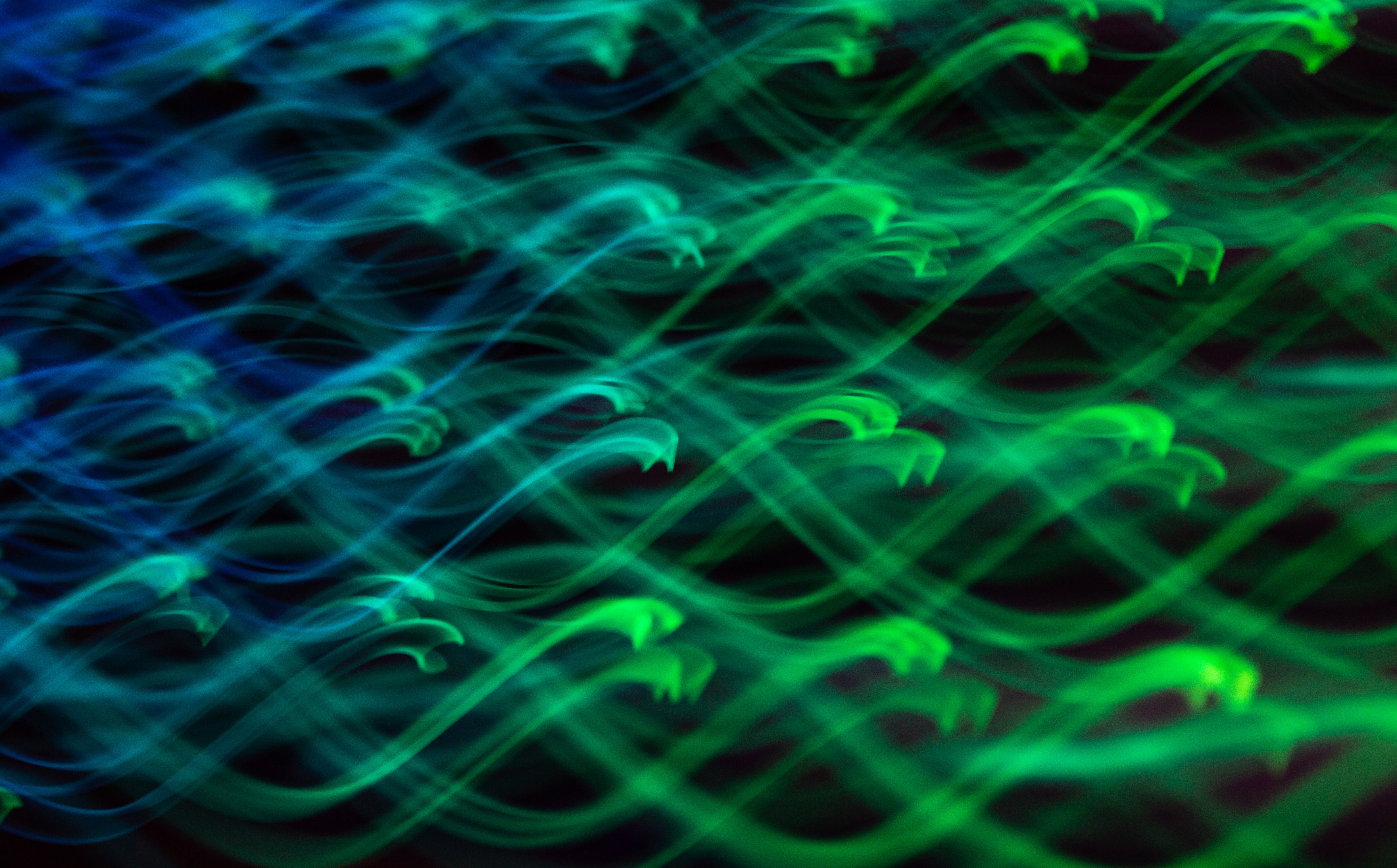 Download PC Wallpaper abstract, waves, lines, long exposure, wavy, stripes, streaks