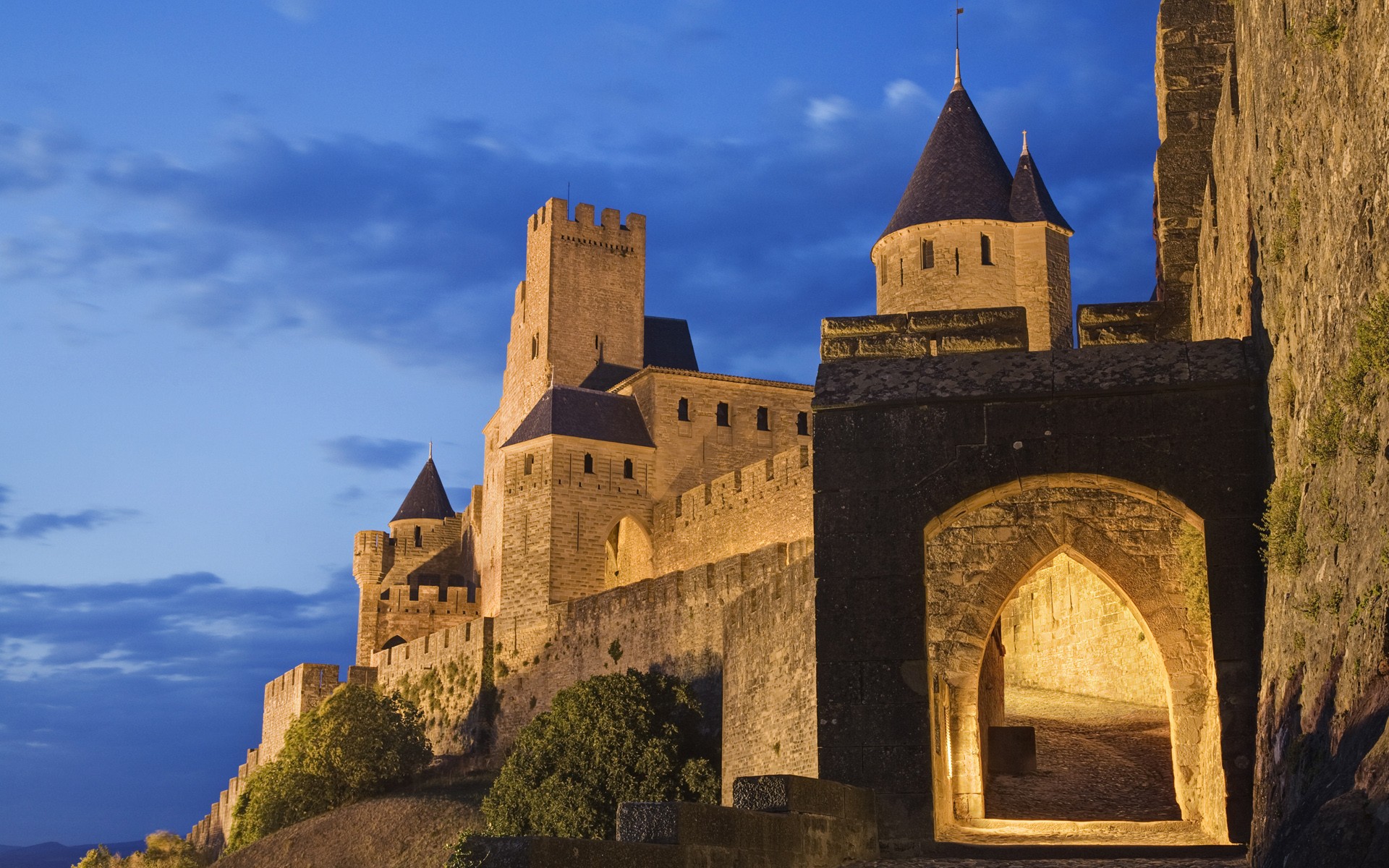 Free download wallpaper Carcassonne, Man Made, Castles on your PC desktop