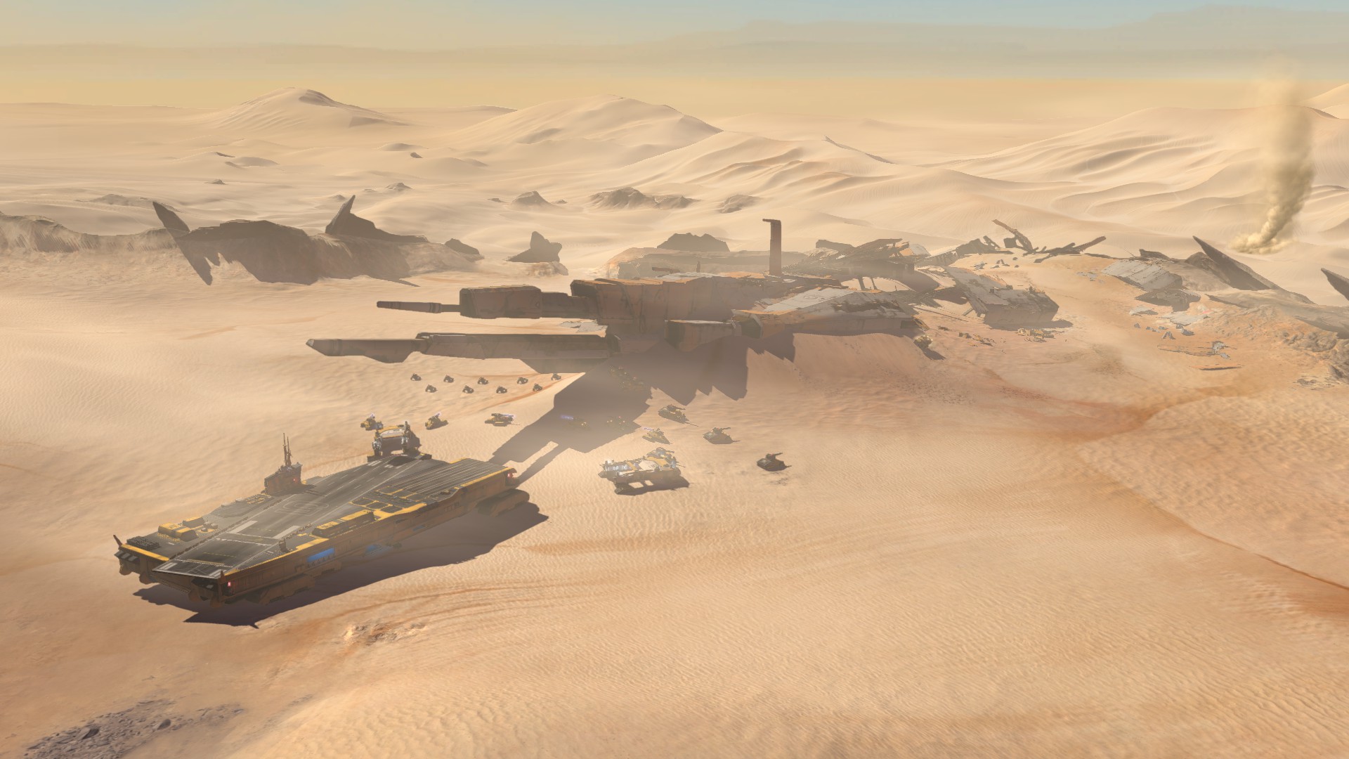 video game, homeworld: deserts of kharak, vehicle