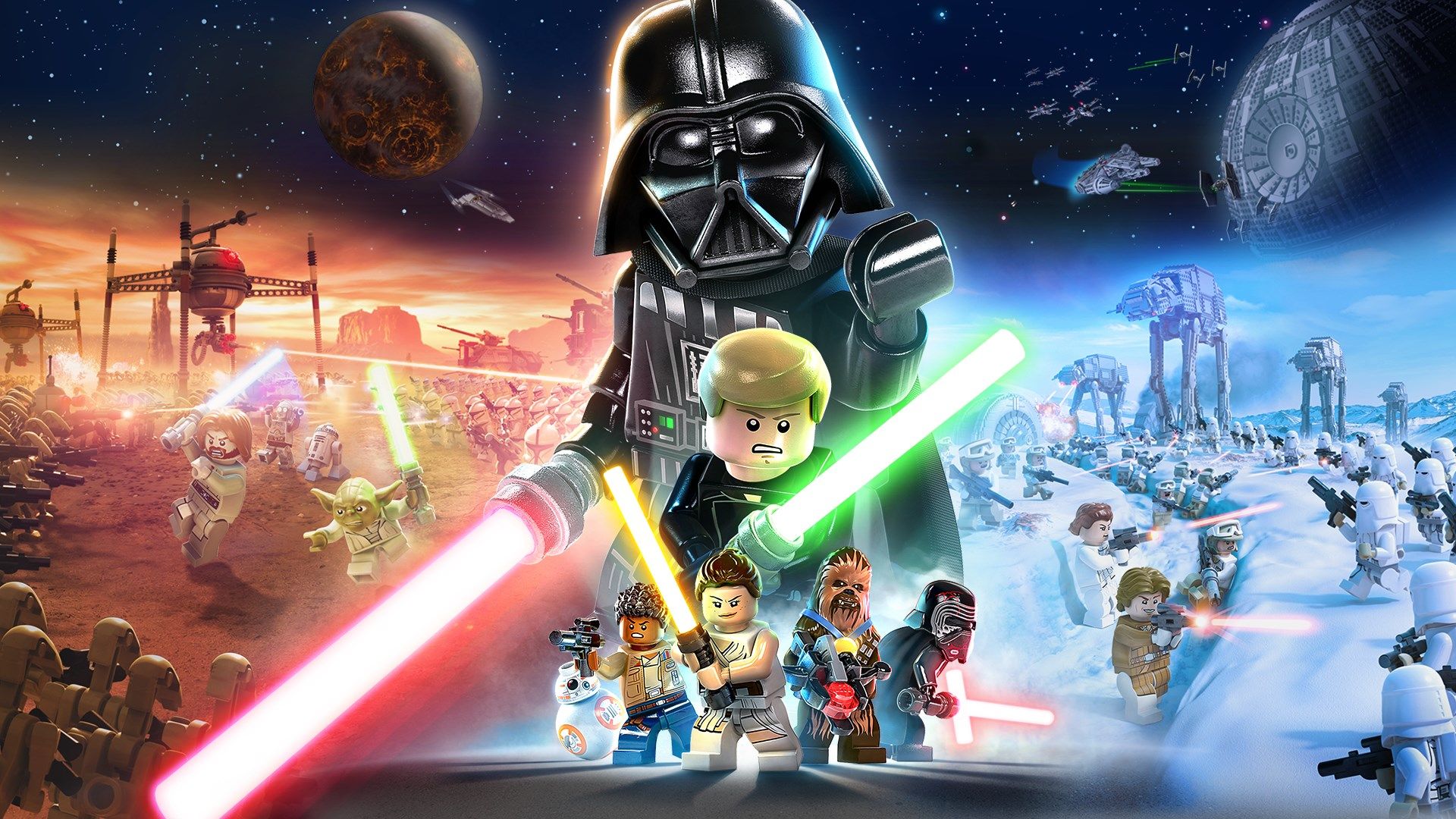 Die besten Lego Star Wars: The Skywalker Saga-Hintergründe für den Telefonbildschirm