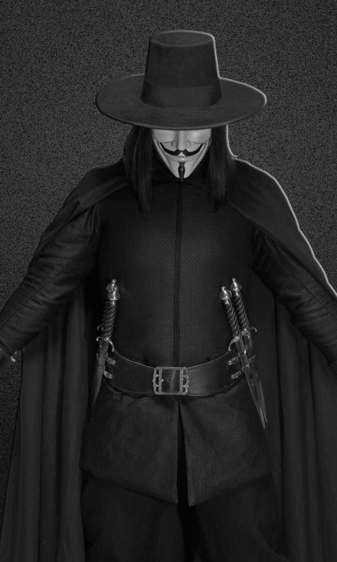 Download mobile wallpaper V For Vendetta, Movie for free.