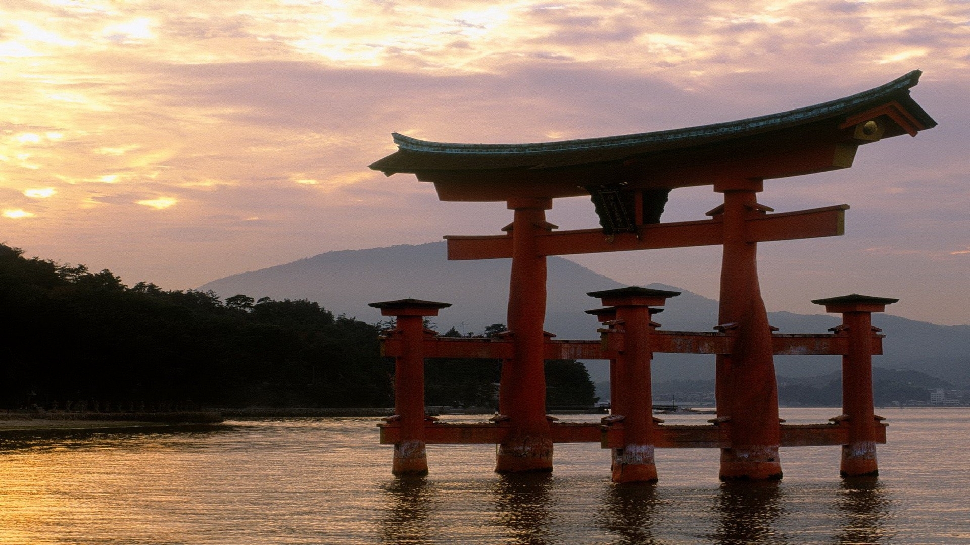 Téléchargez gratuitement l'image Religieux, Porte D'itsukushima sur le bureau de votre PC