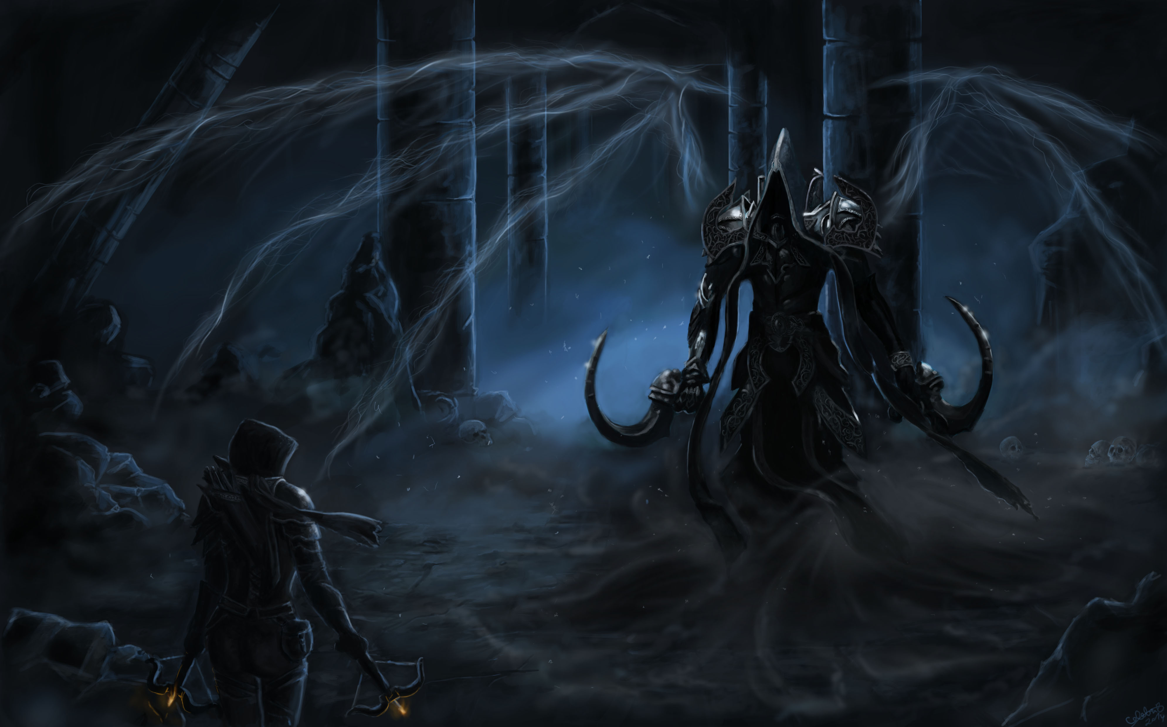 Descarga gratuita de fondo de pantalla para móvil de Cazador De Demonios (Diablo Iii), Diablo Iii: Reaper Of Souls, Maltael (Diablo Iii), Diablo, Videojuego.