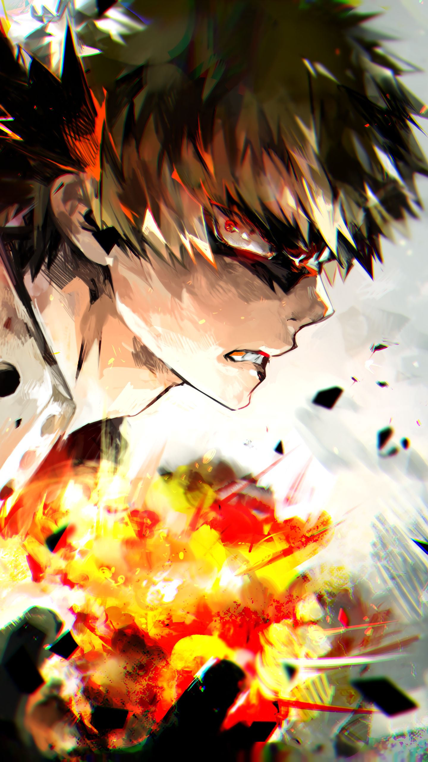 Laden Sie das Animes, Katsuki Bakugou, Boku No Hero Academia-Bild kostenlos auf Ihren PC-Desktop herunter