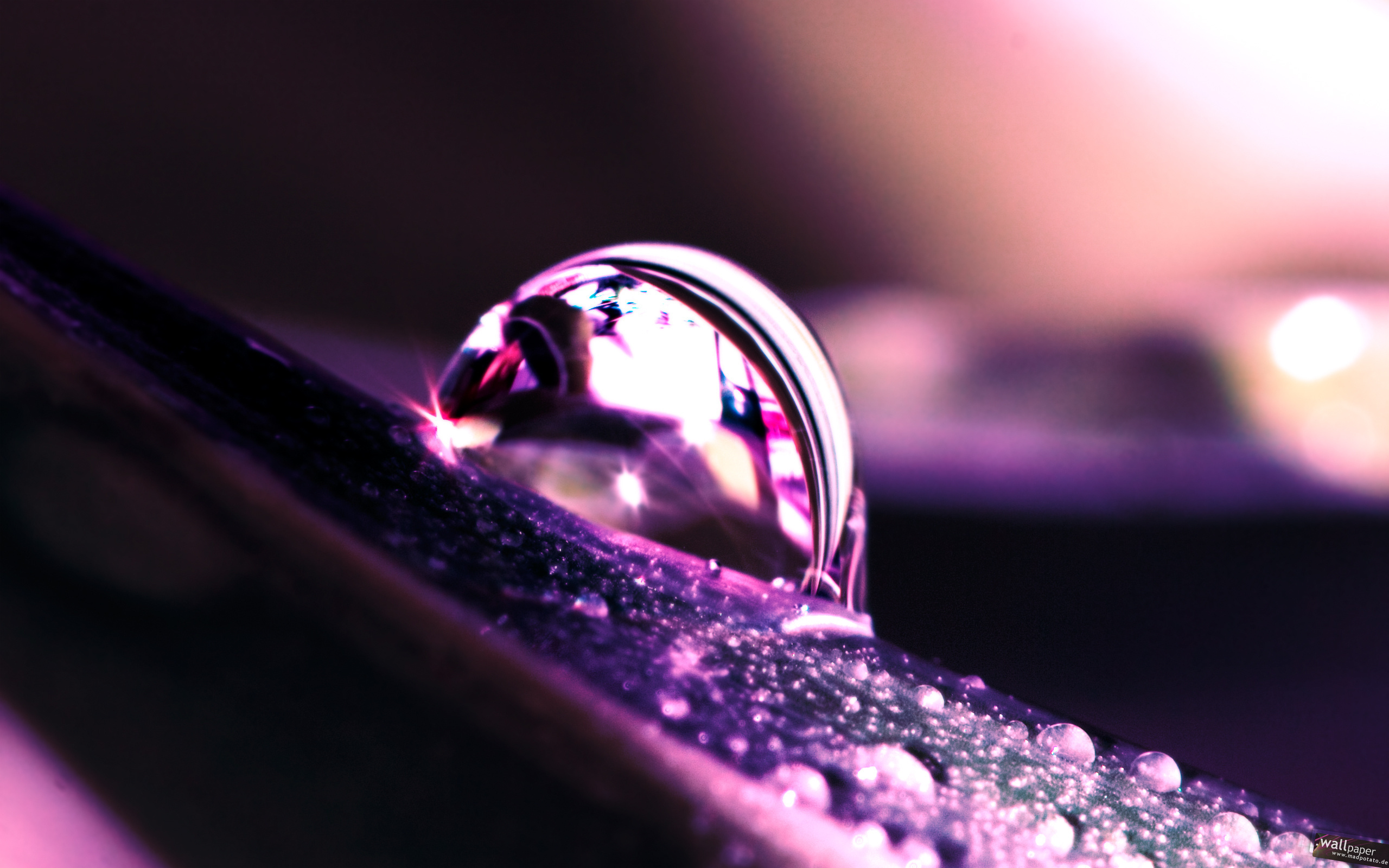 Free download wallpaper Earth, Water Drop on your PC desktop